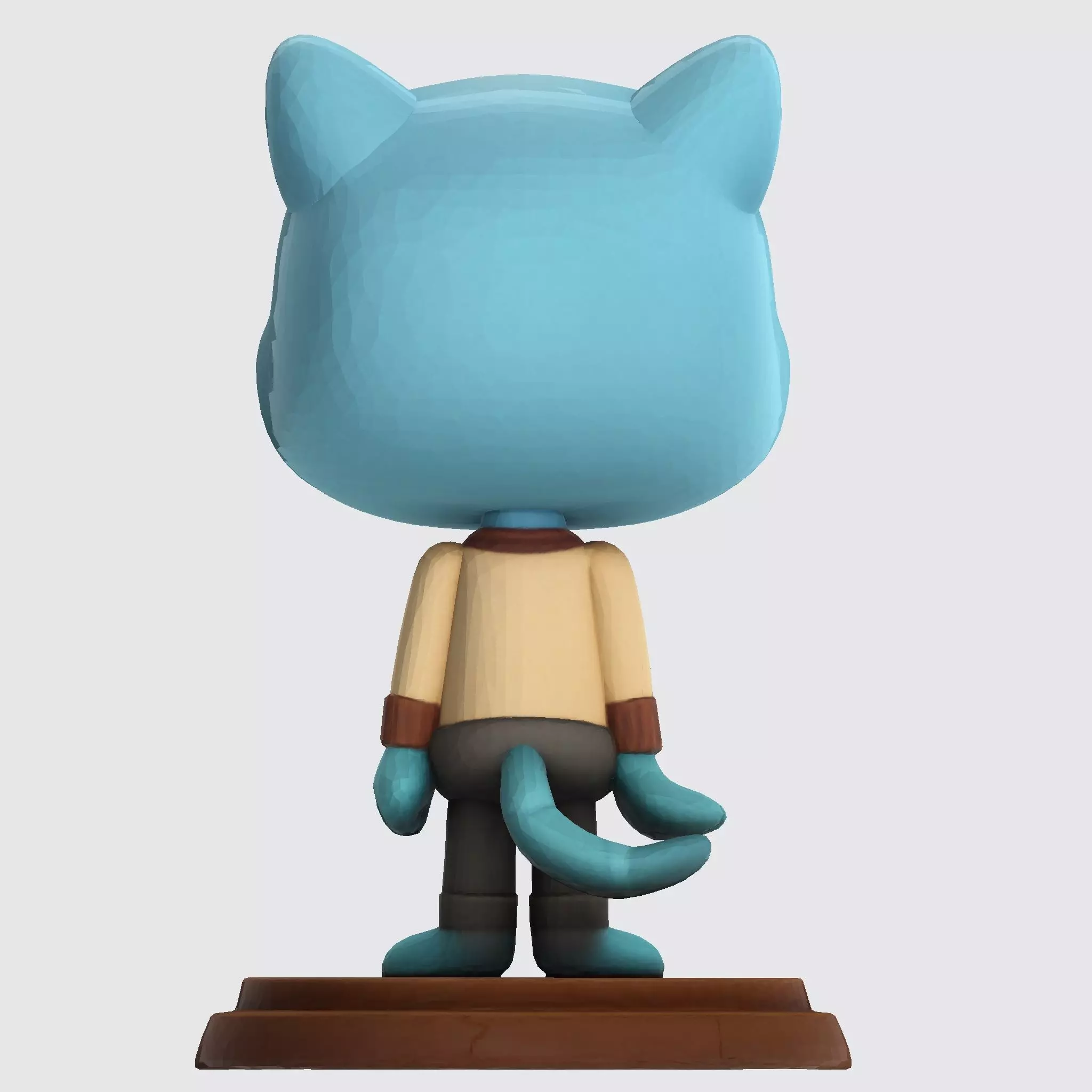 Gumball Watterson 3D Model for 3D Printing  3D print model_13