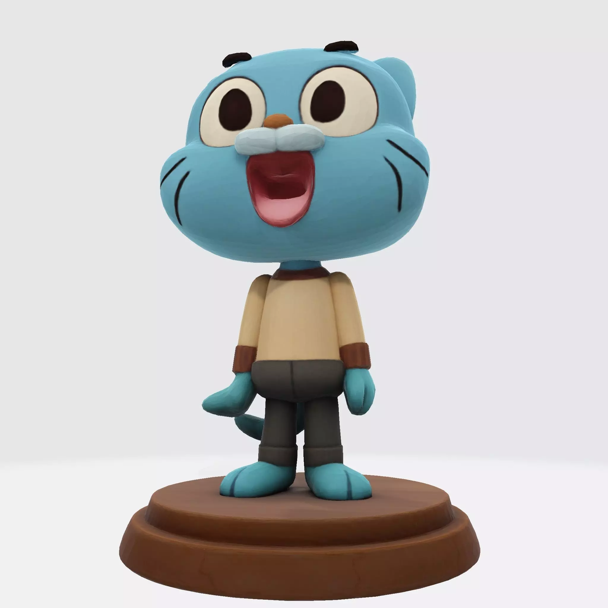 Gumball Watterson 3D Model for 3D Printing  3D print model_18