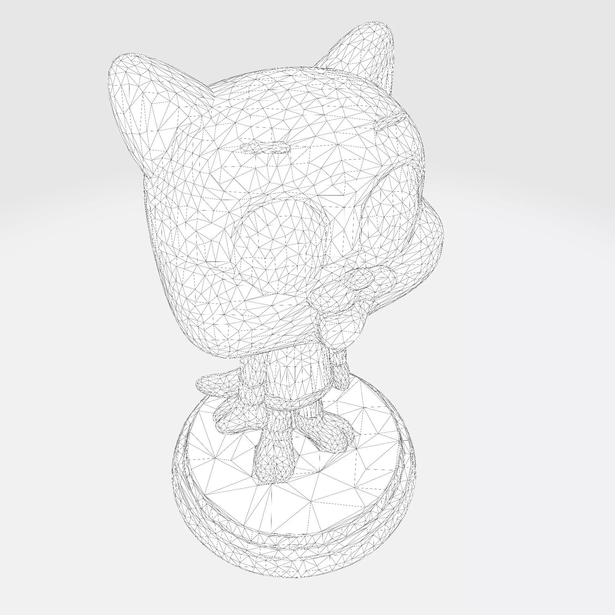 Gumball Watterson 3D Model for 3D Printing  3D print model_27