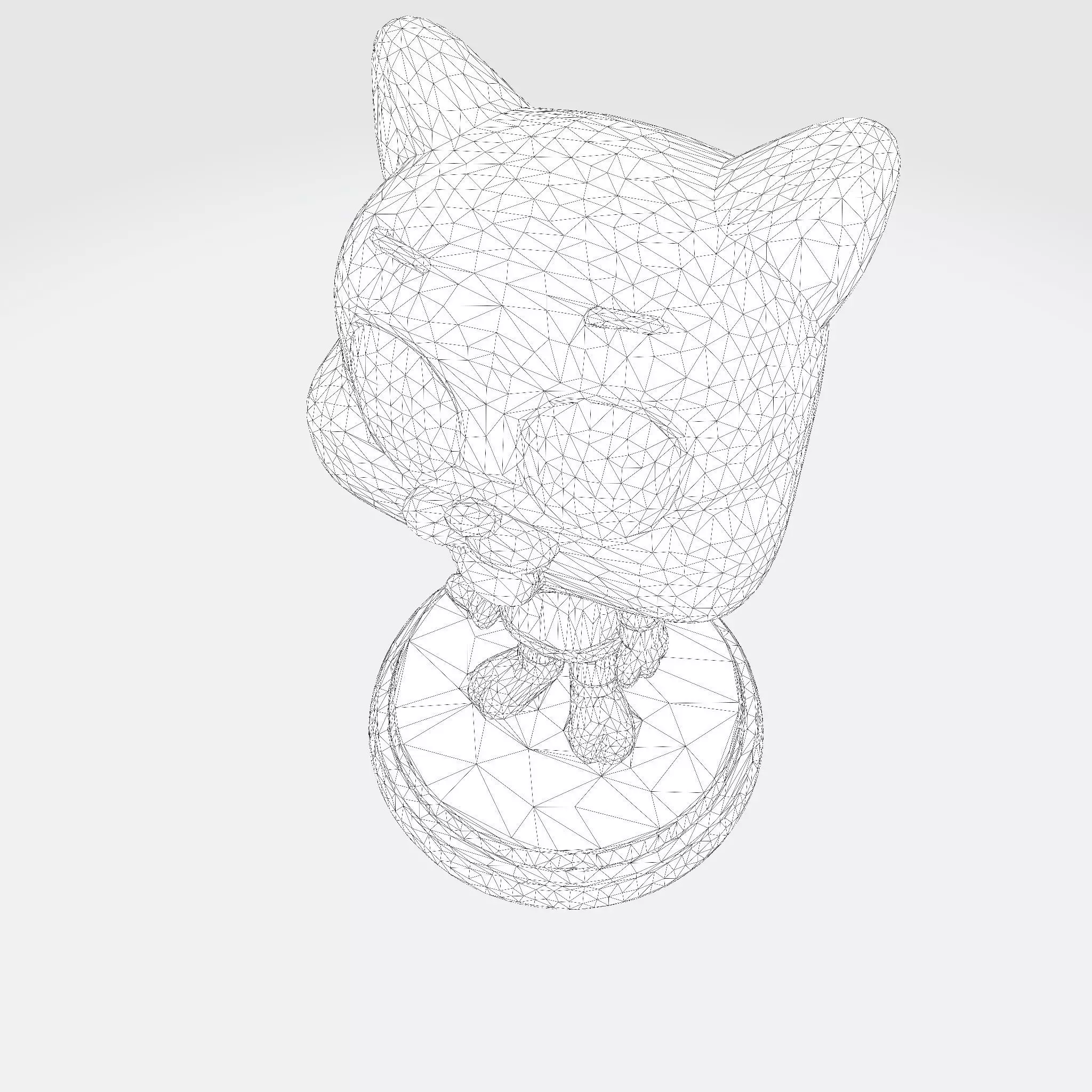 Gumball Watterson 3D Model for 3D Printing  3D print model_9