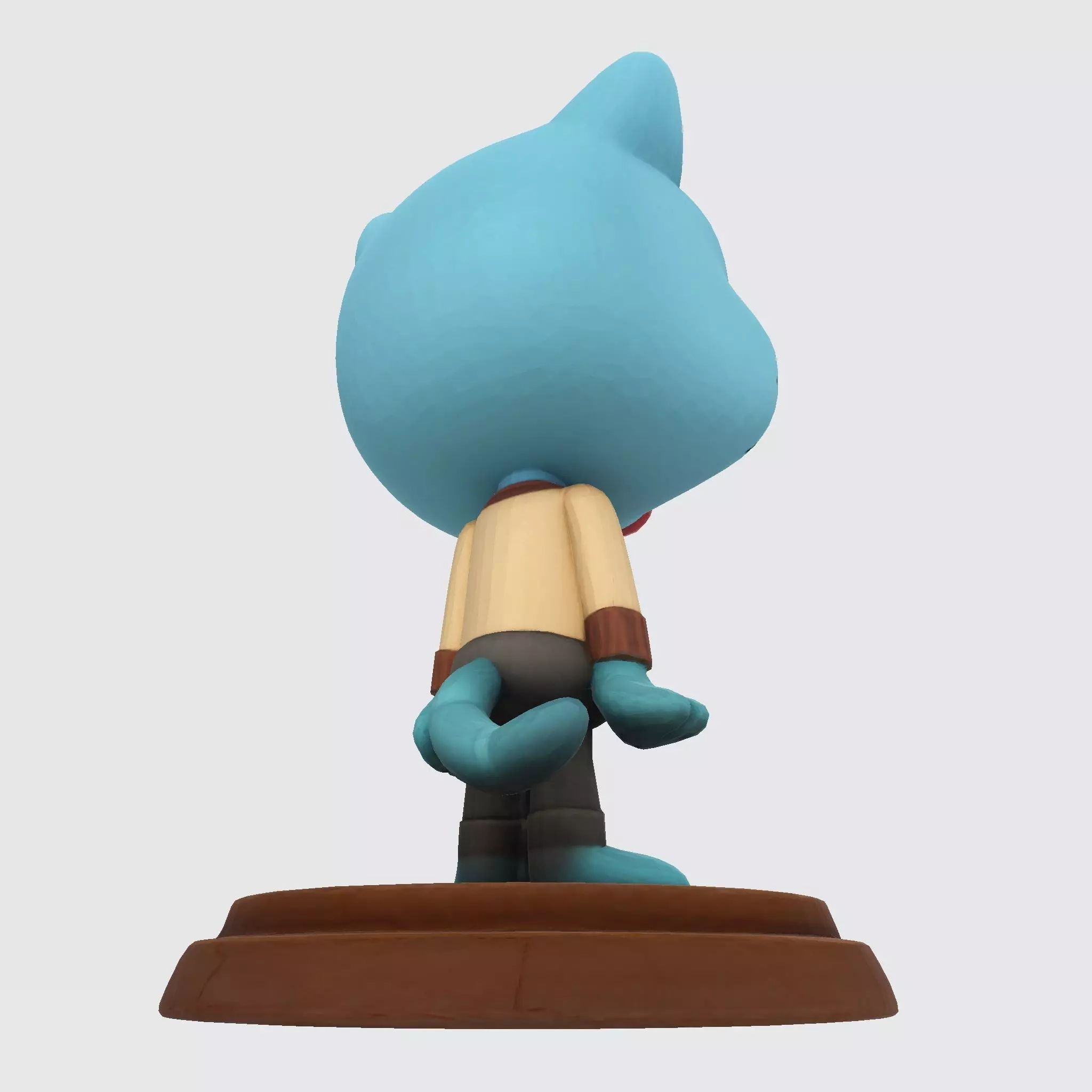Gumball Watterson 3D Model for 3D Printing  3D print model_16