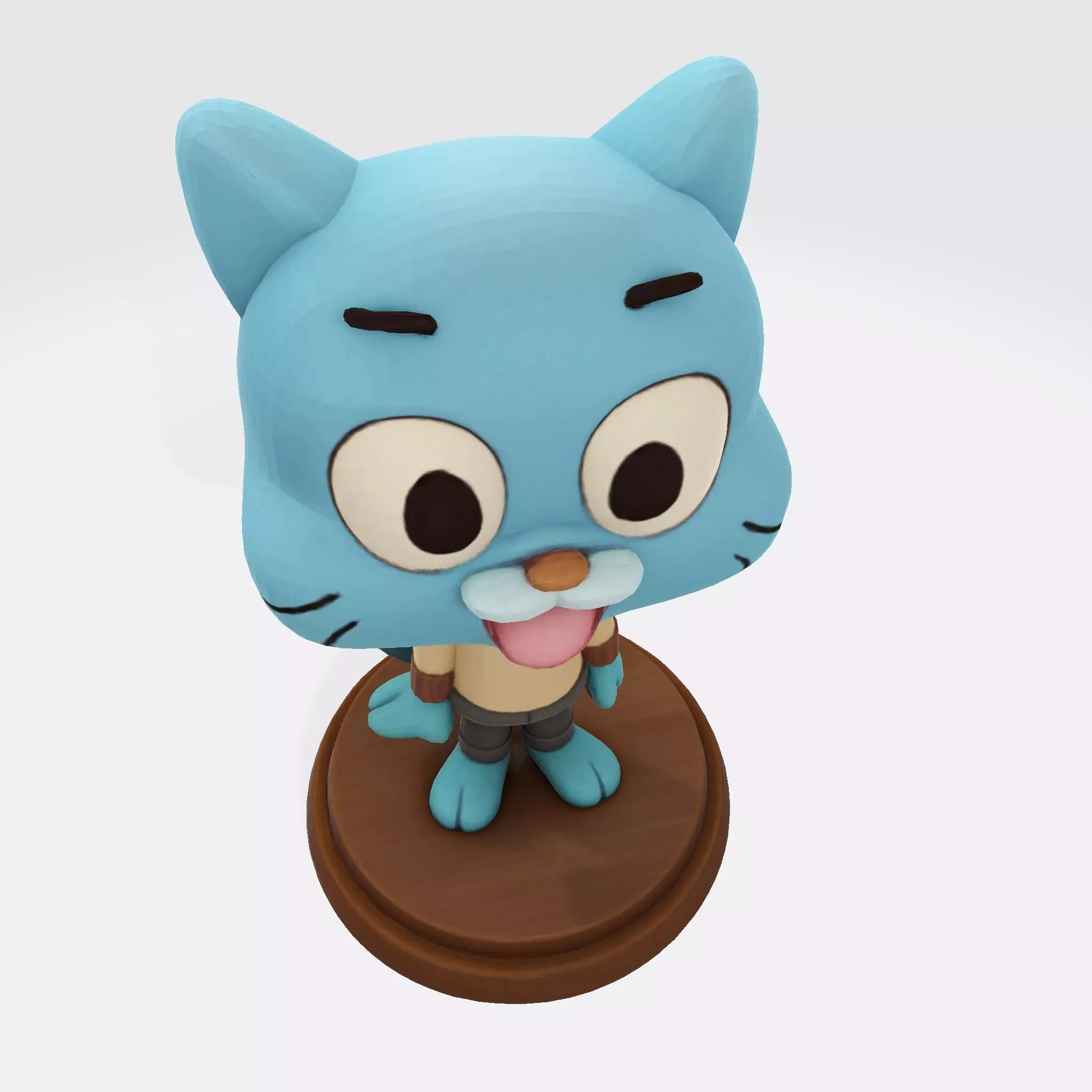 Gumball Watterson 3D Model for 3D Printing  3D print model_28