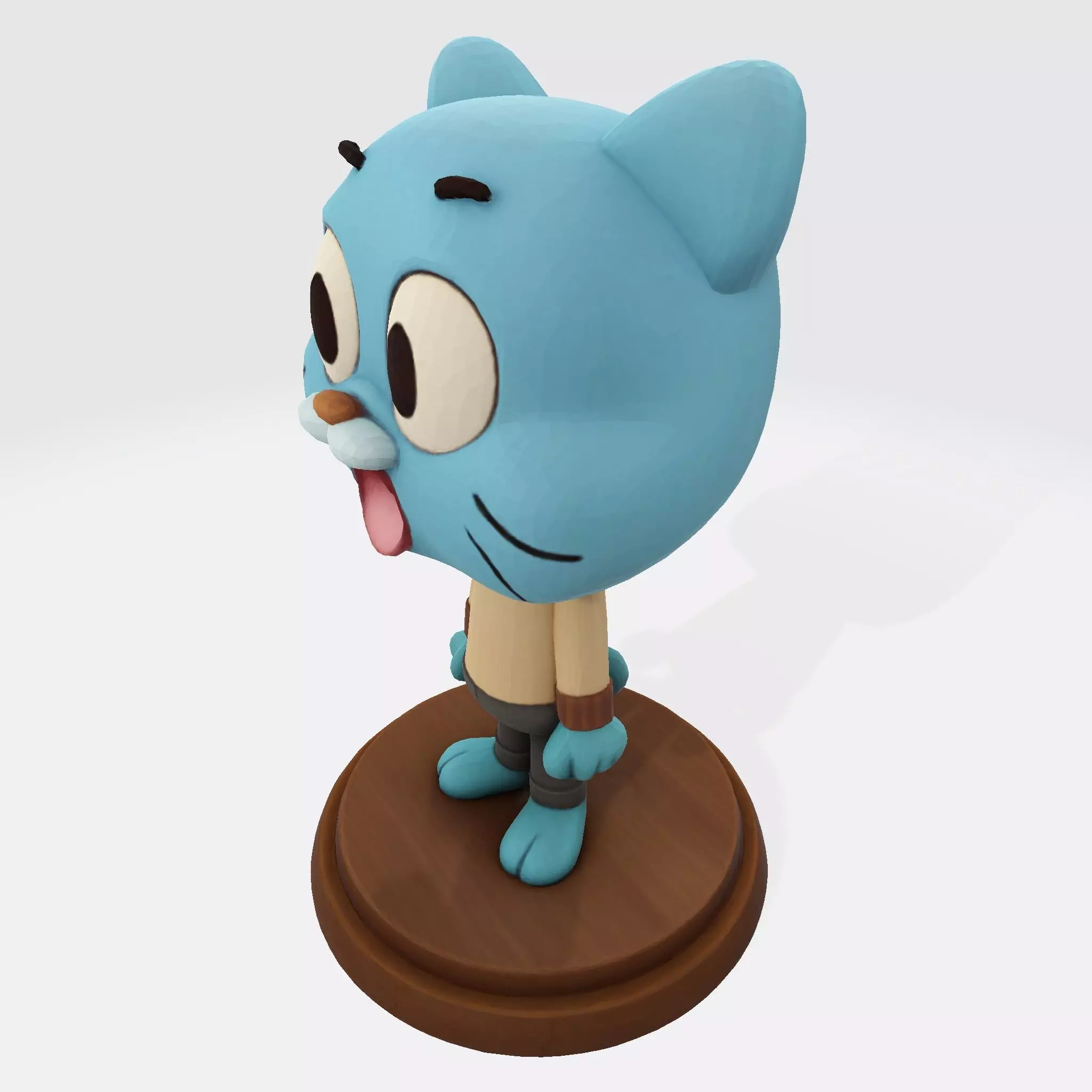 Gumball Watterson 3D Model for 3D Printing  3D print model_10