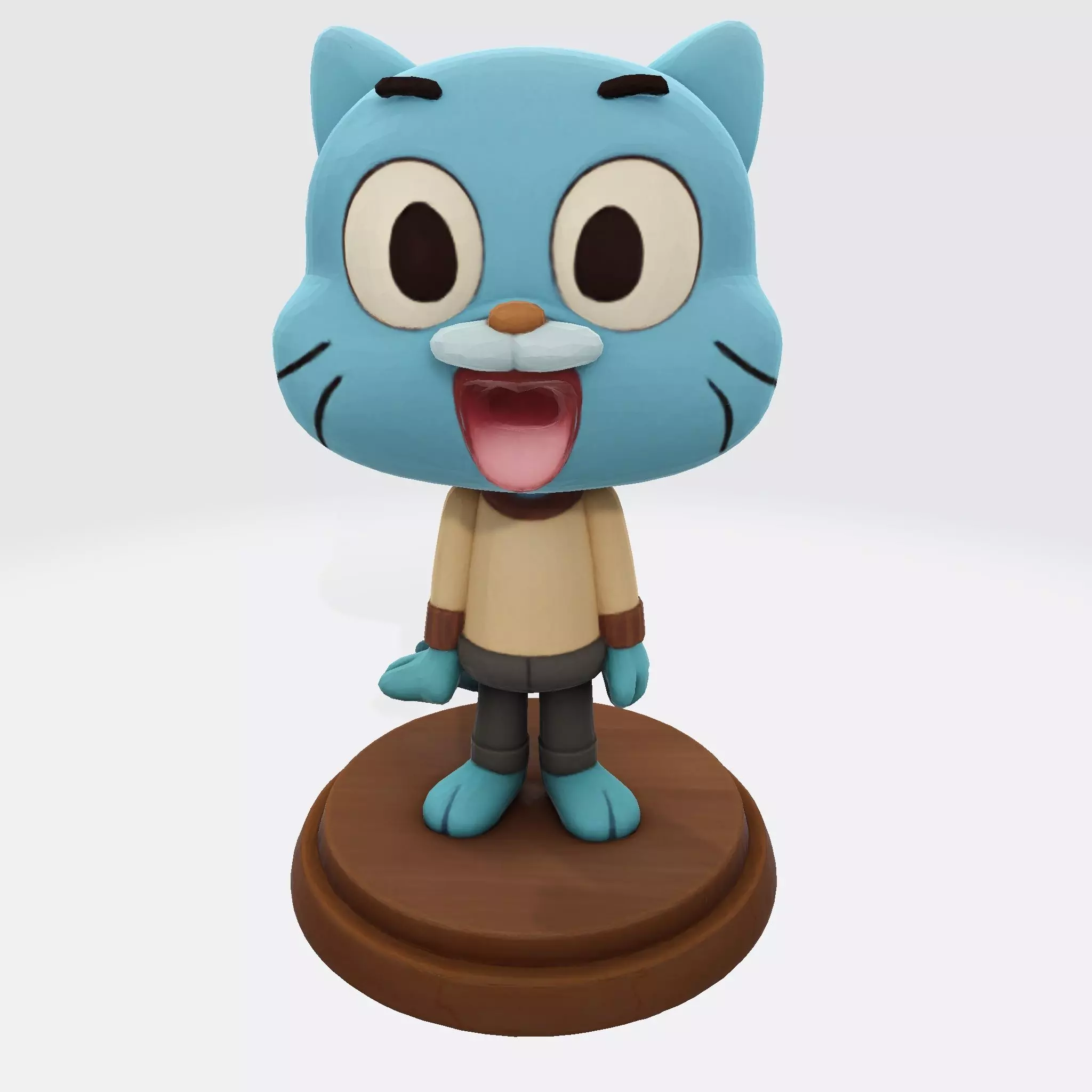 Gumball Watterson 3D Model for 3D Printing  3D print model_24