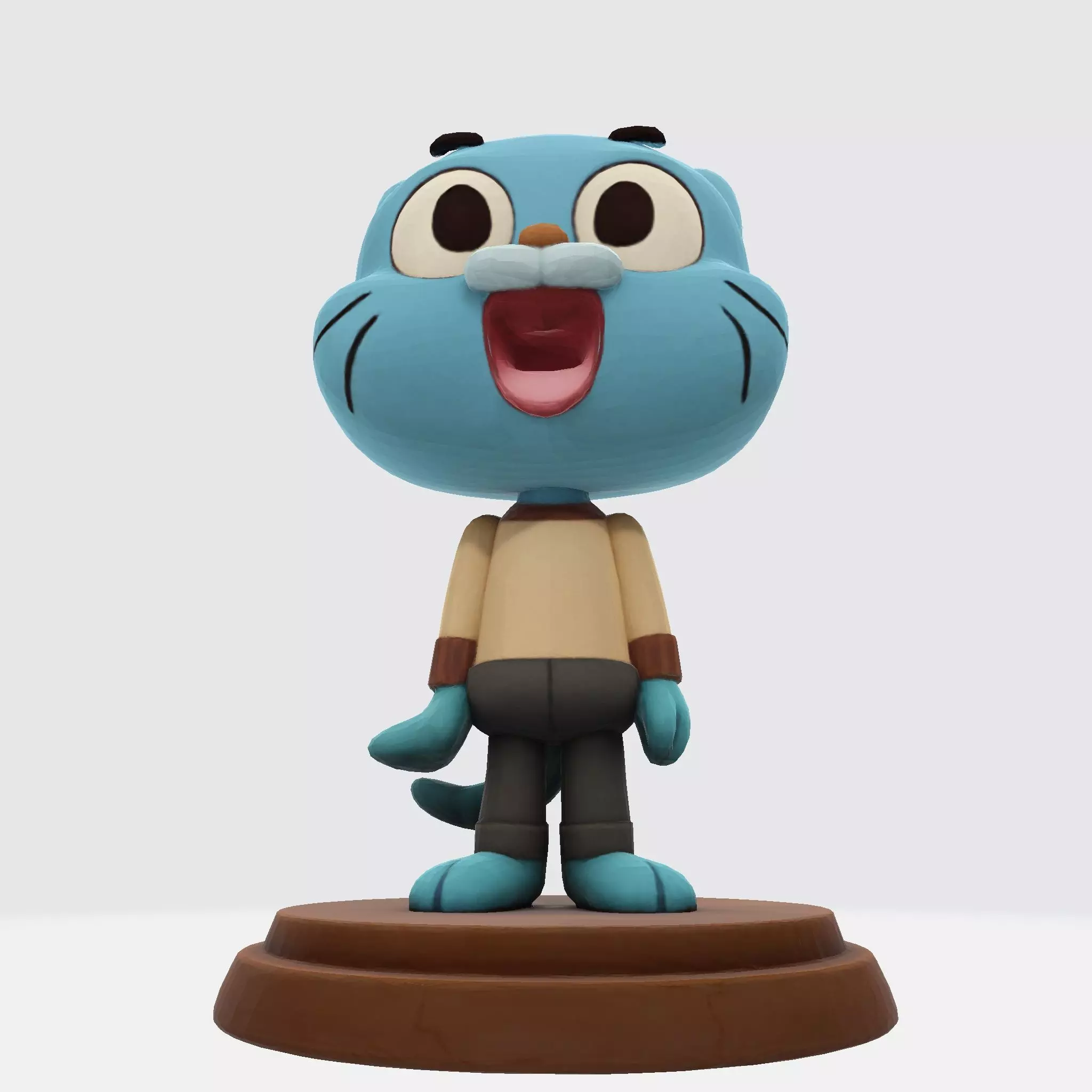 Gumball Watterson 3D Model for 3D Printing  3D print model_25