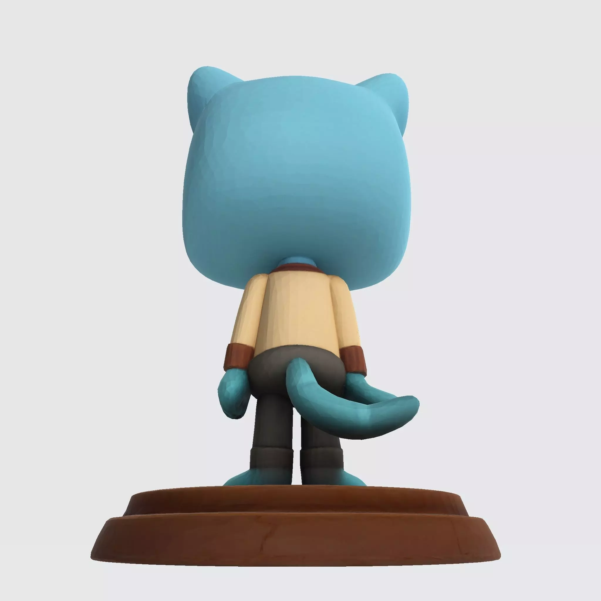 Gumball Watterson 3D Model for 3D Printing  3D print model_20