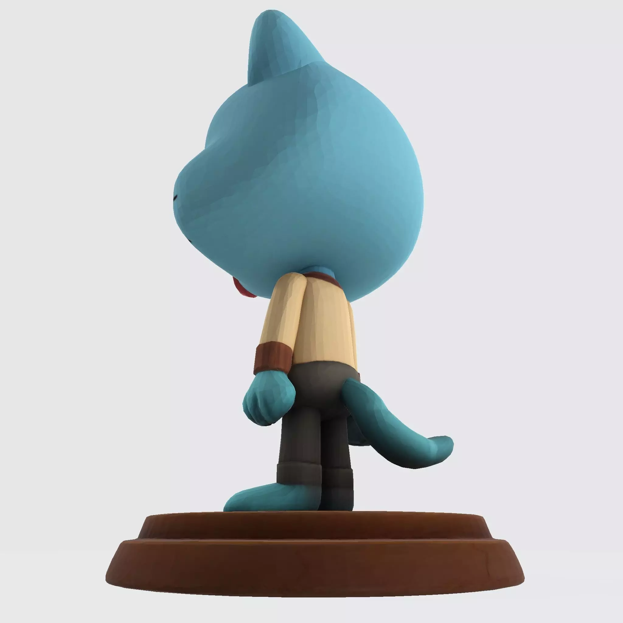 Gumball Watterson 3D Model for 3D Printing  3D print model_21