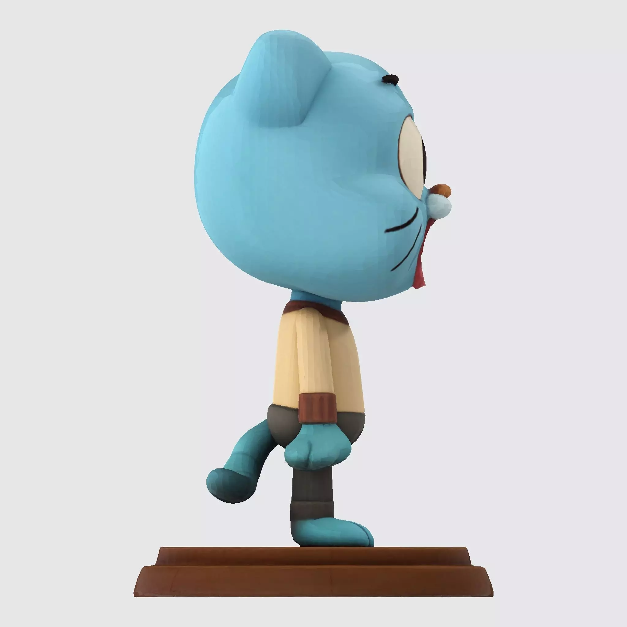 Gumball Watterson 3D Model for 3D Printing  3D print model_12