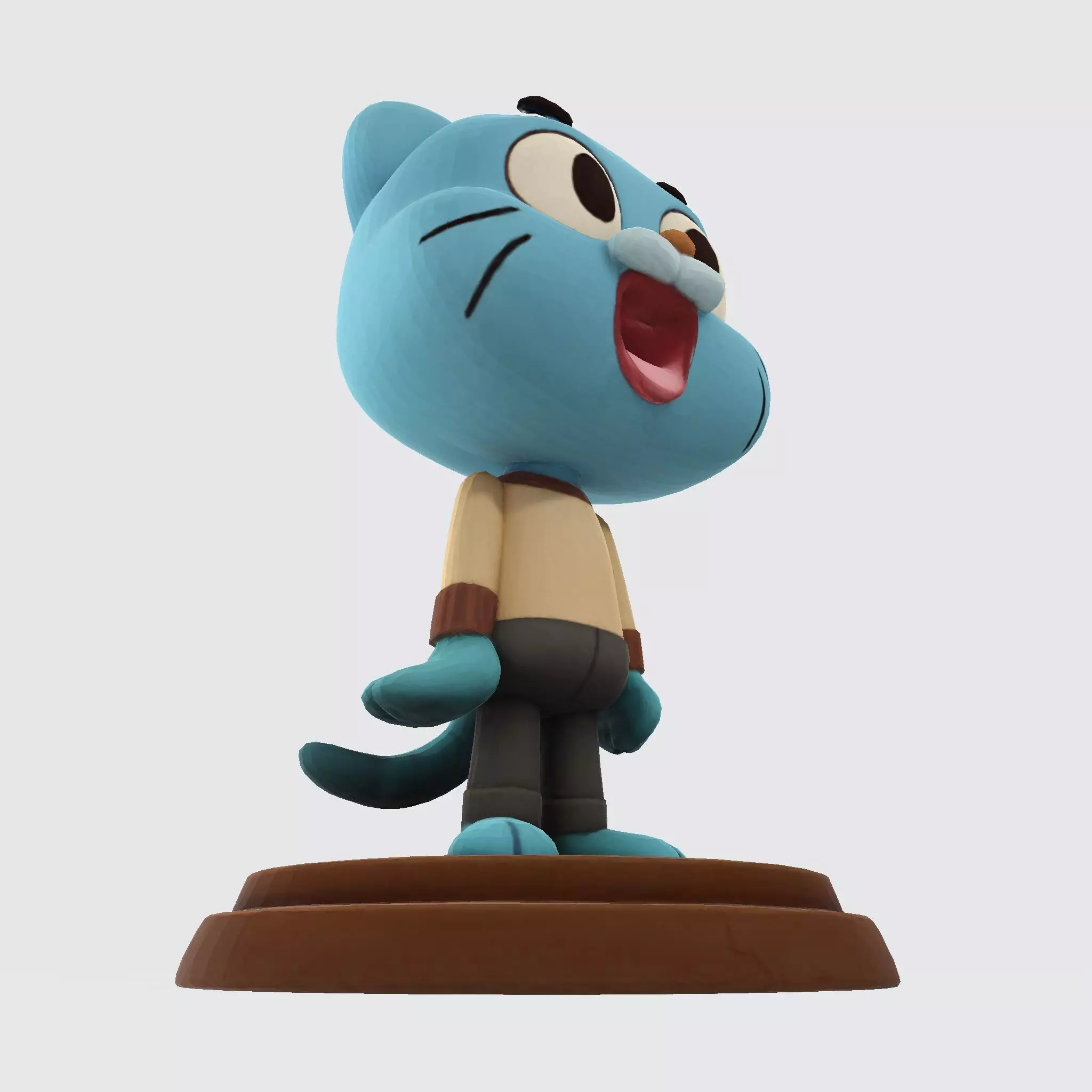 Gumball Watterson 3D Model for 3D Printing  3D print model_15