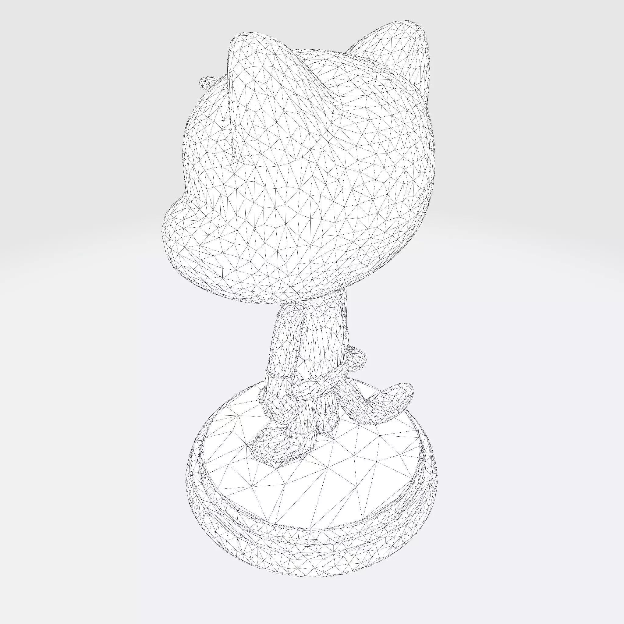 Gumball Watterson 3D Model for 3D Printing  3D print model_14