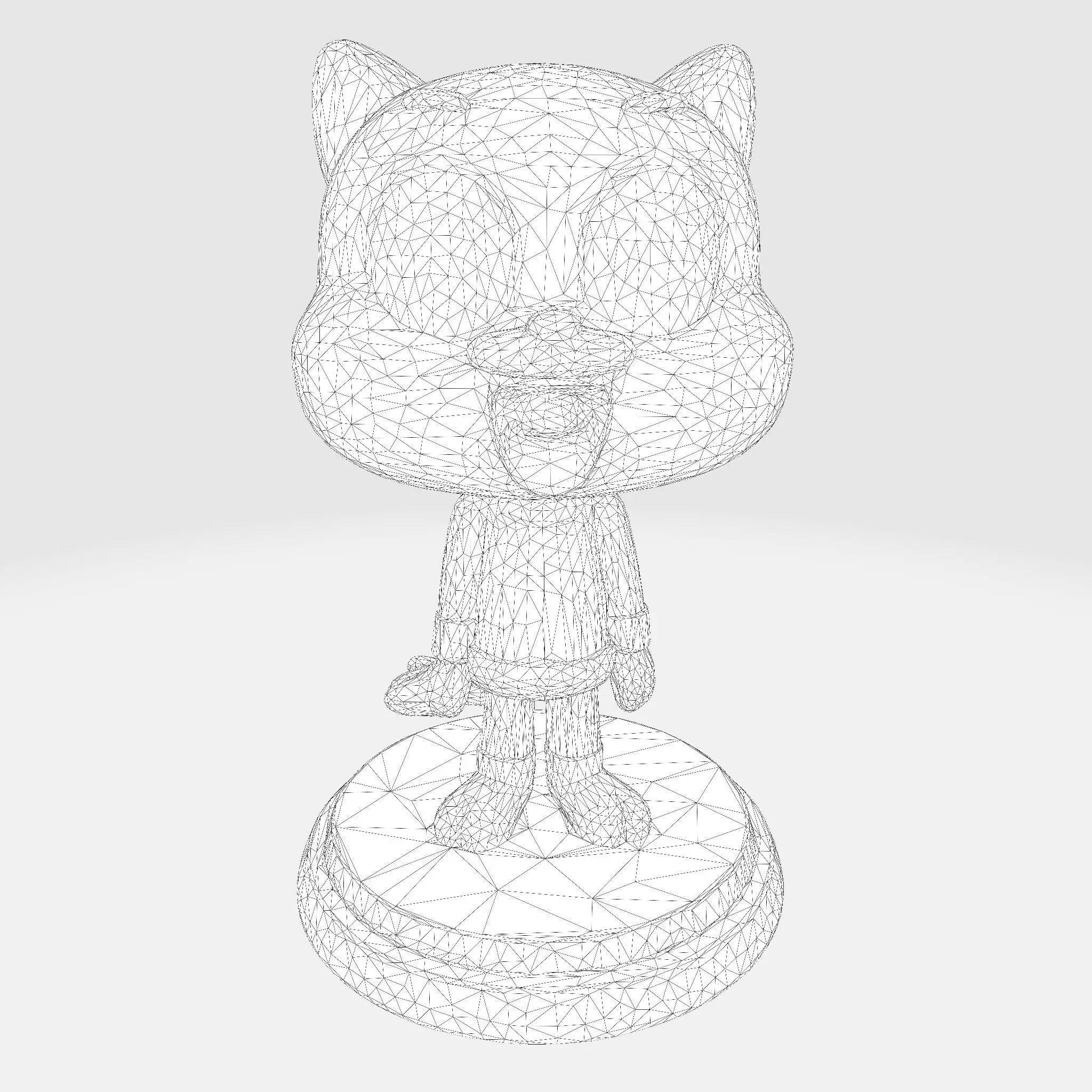 Gumball Watterson 3D Model for 3D Printing  3D print model_2