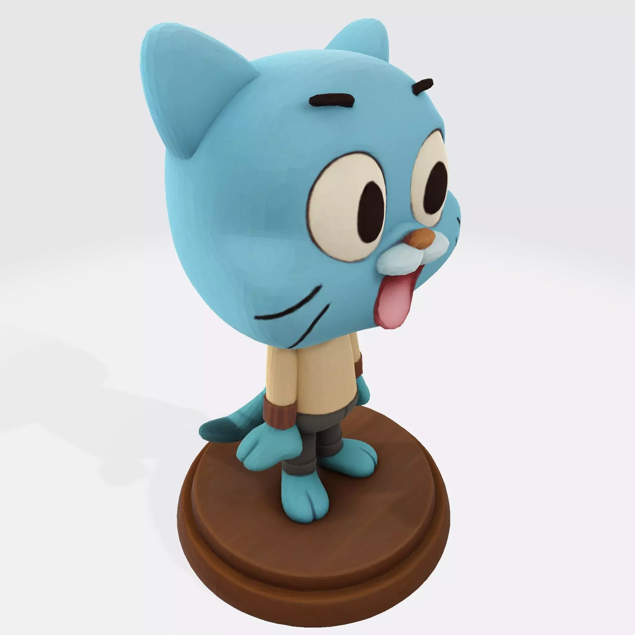 Gumball Watterson 3D Model for 3D Printing  3D print model_23