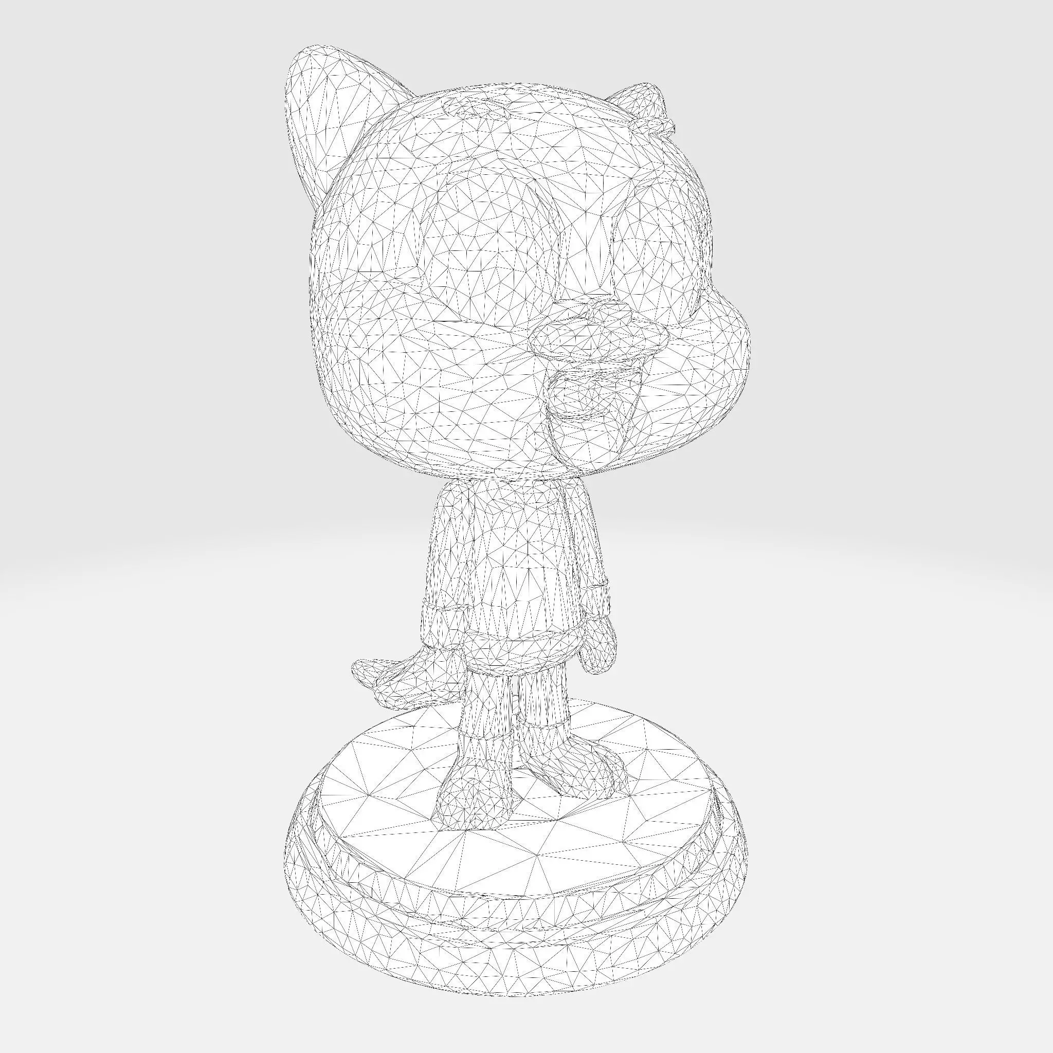 Gumball Watterson 3D Model for 3D Printing  3D print model_7