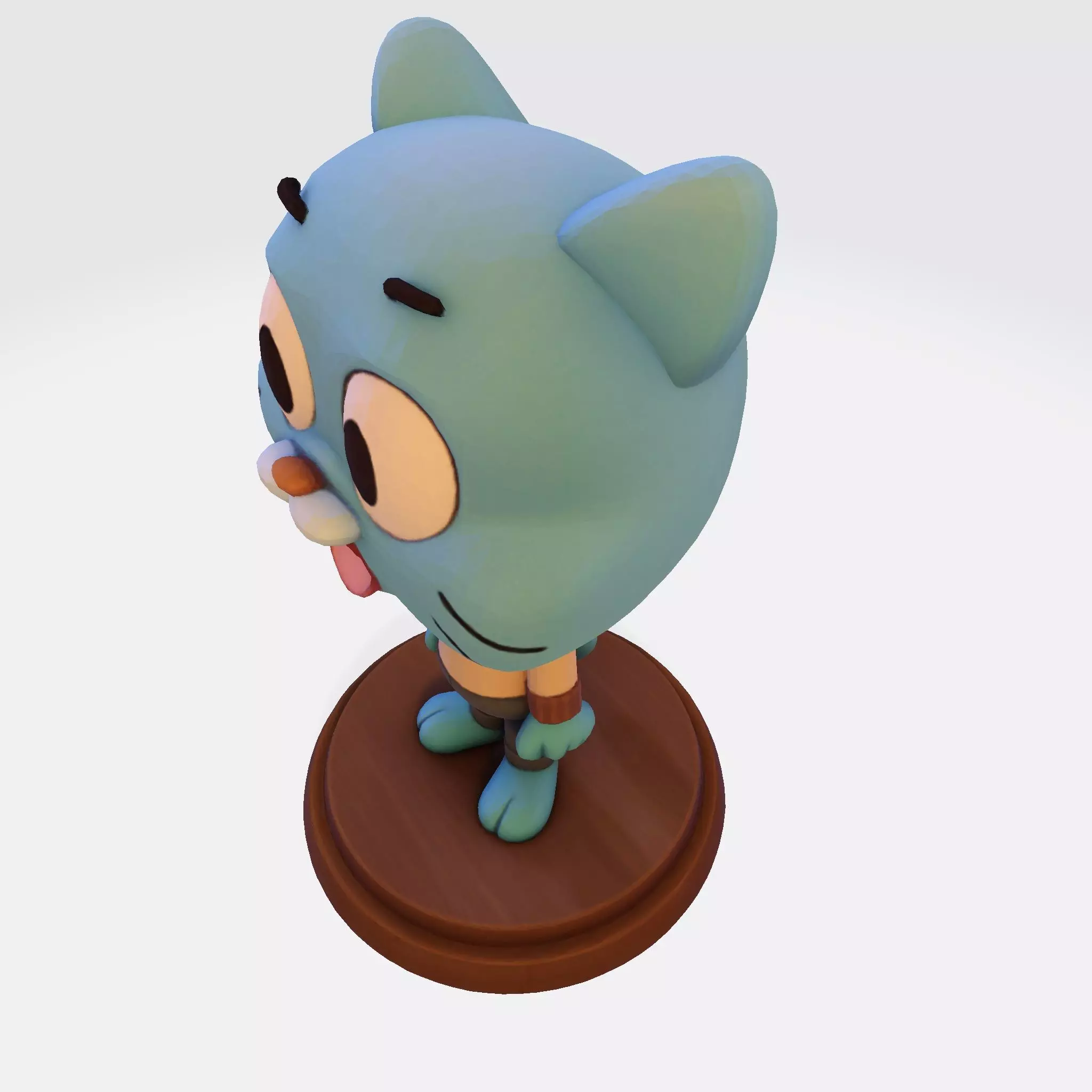 Gumball Watterson 3D Model for 3D Printing  3D print model_29