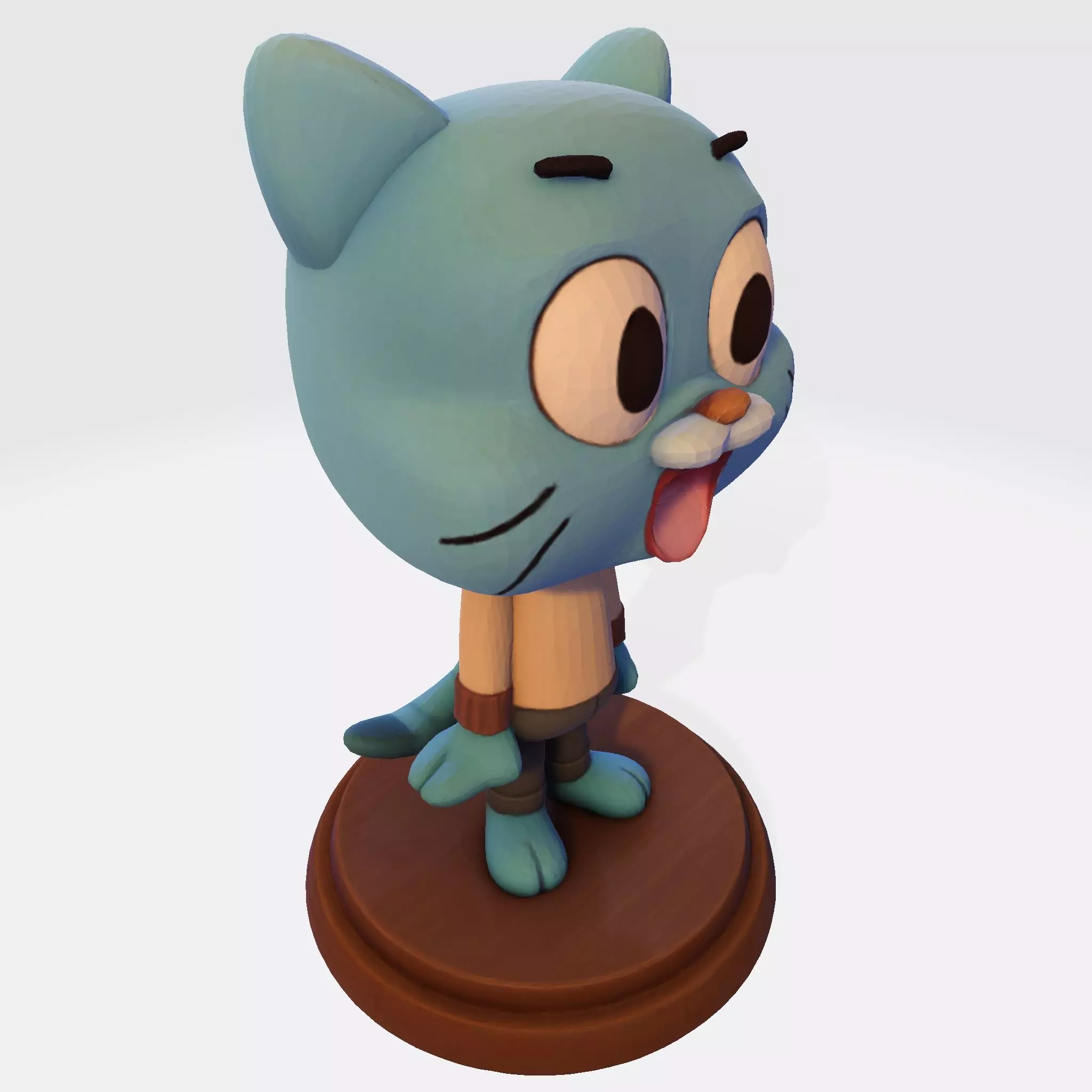 Gumball Watterson 3D Model for 3D Printing  3D print model_26