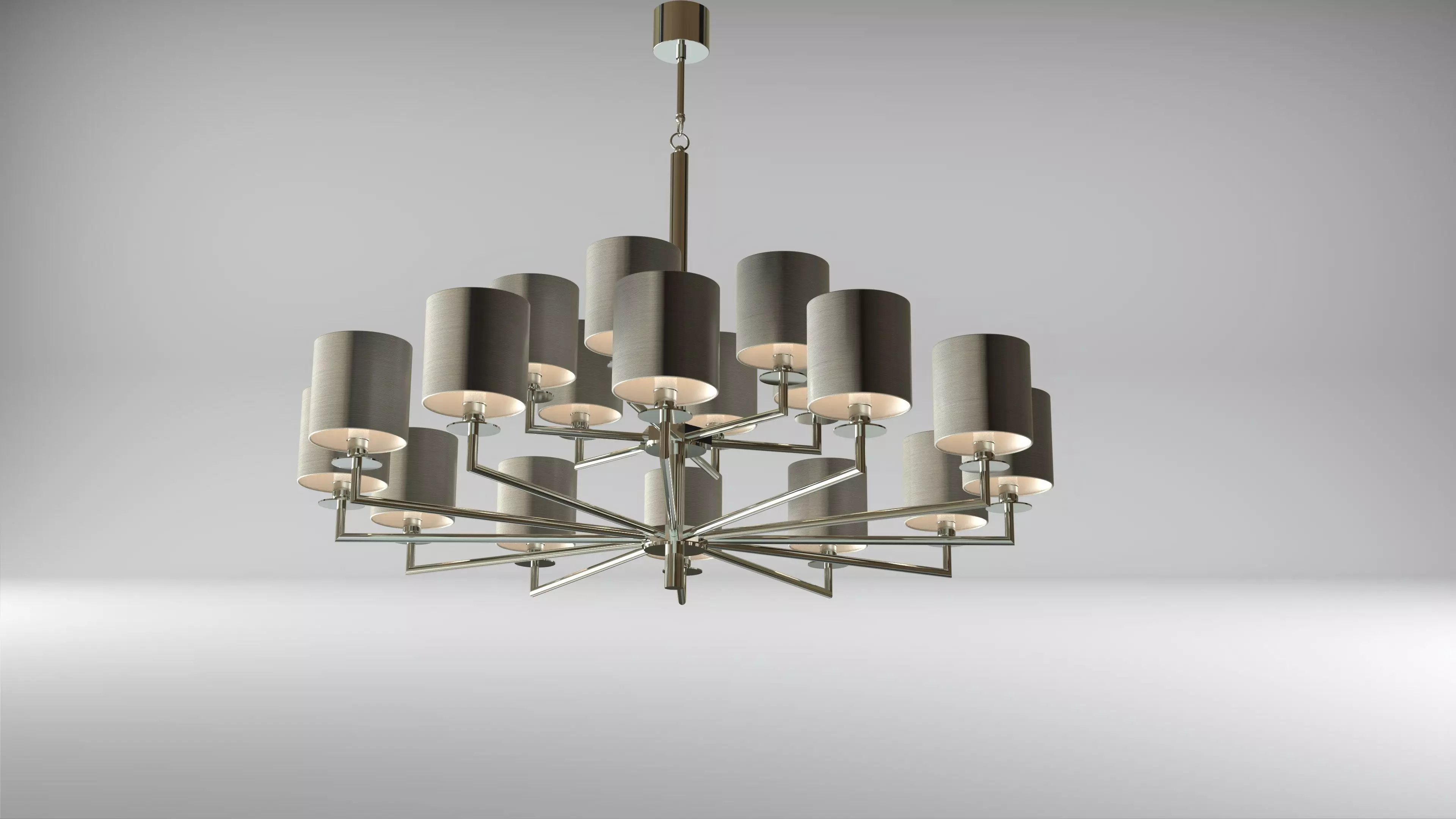 Cometa Chandelier 3D model_0