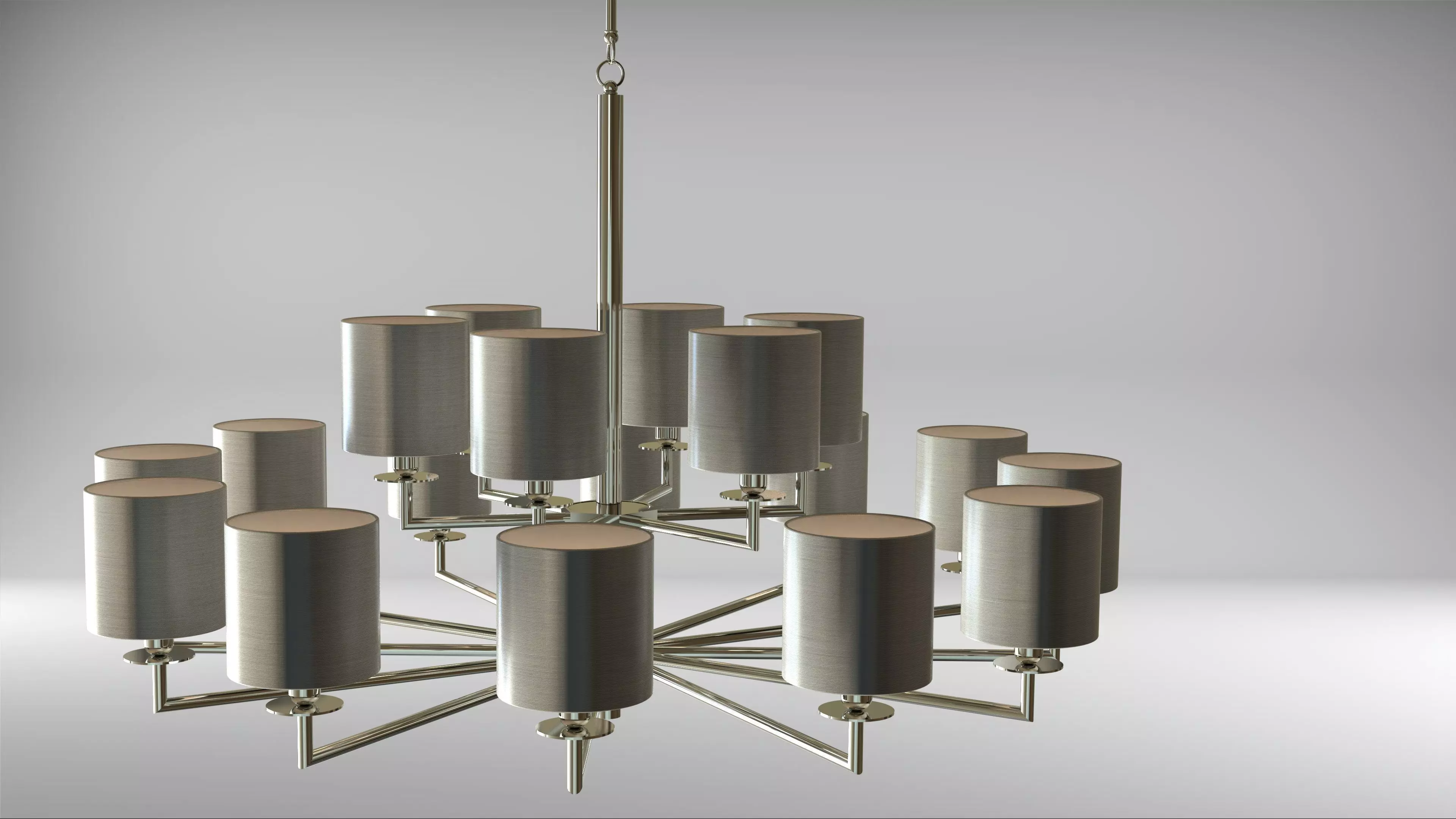 Cometa Chandelier 3D model_2