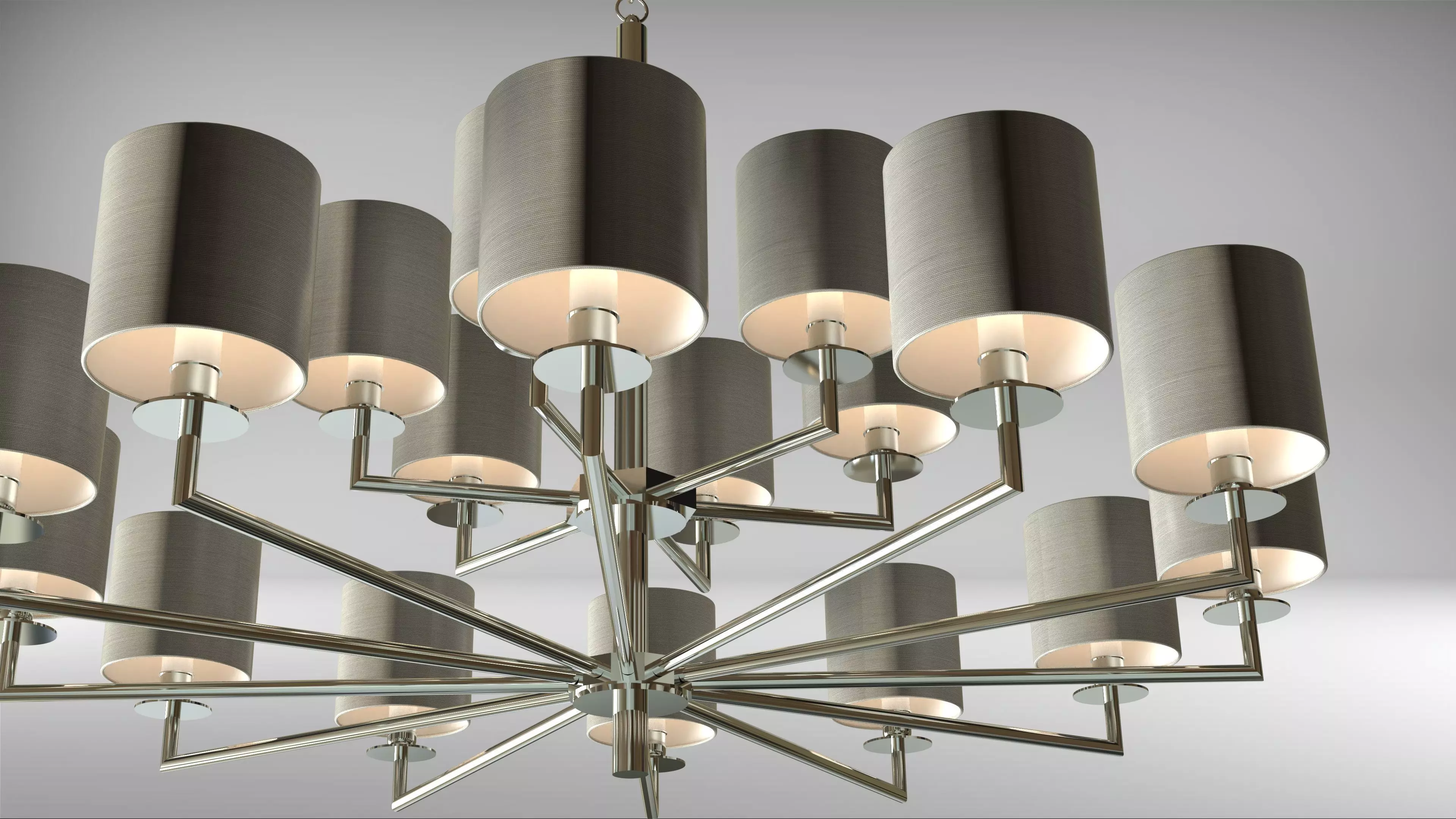 Cometa Chandelier 3D model_3