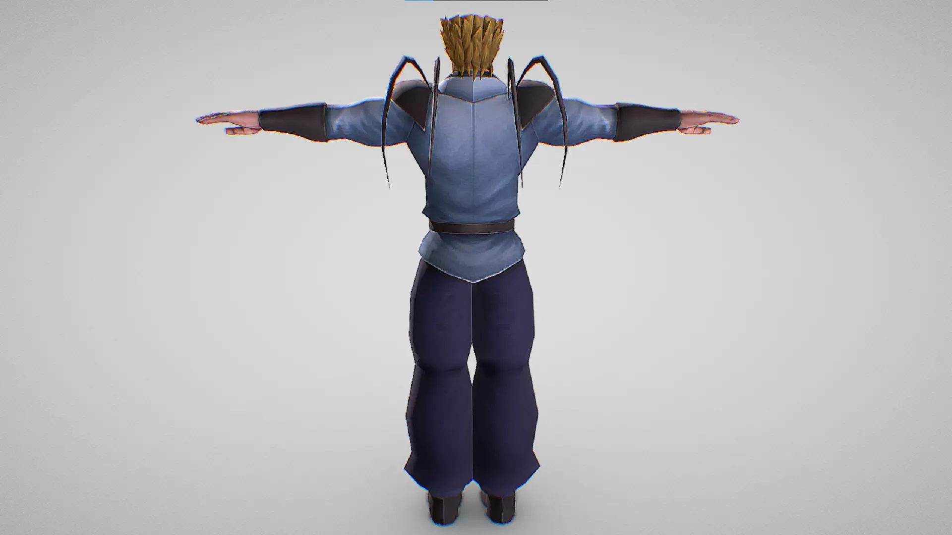 Dire - Jojo Bizarre Adventure - Phantom Blood Low-poly 3D model_3