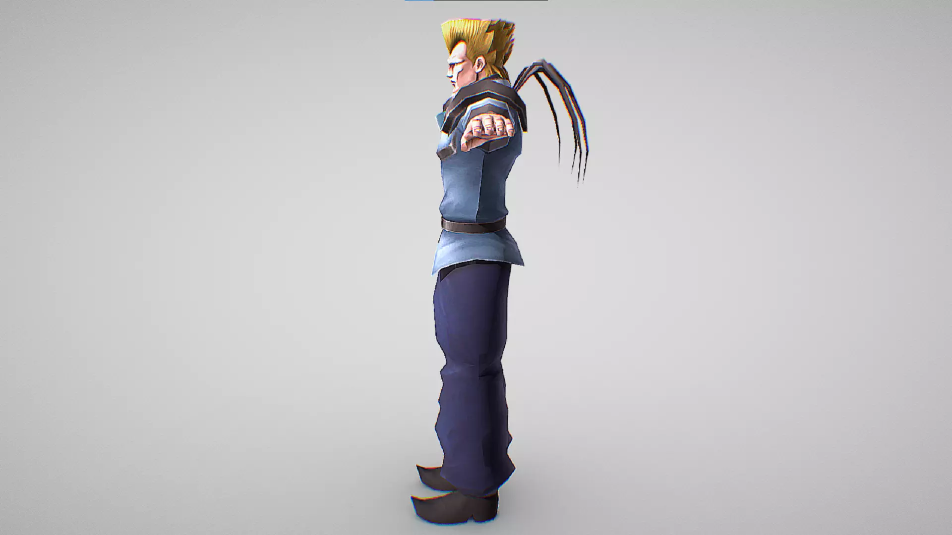 Dire - Jojo Bizarre Adventure - Phantom Blood Low-poly 3D model_5