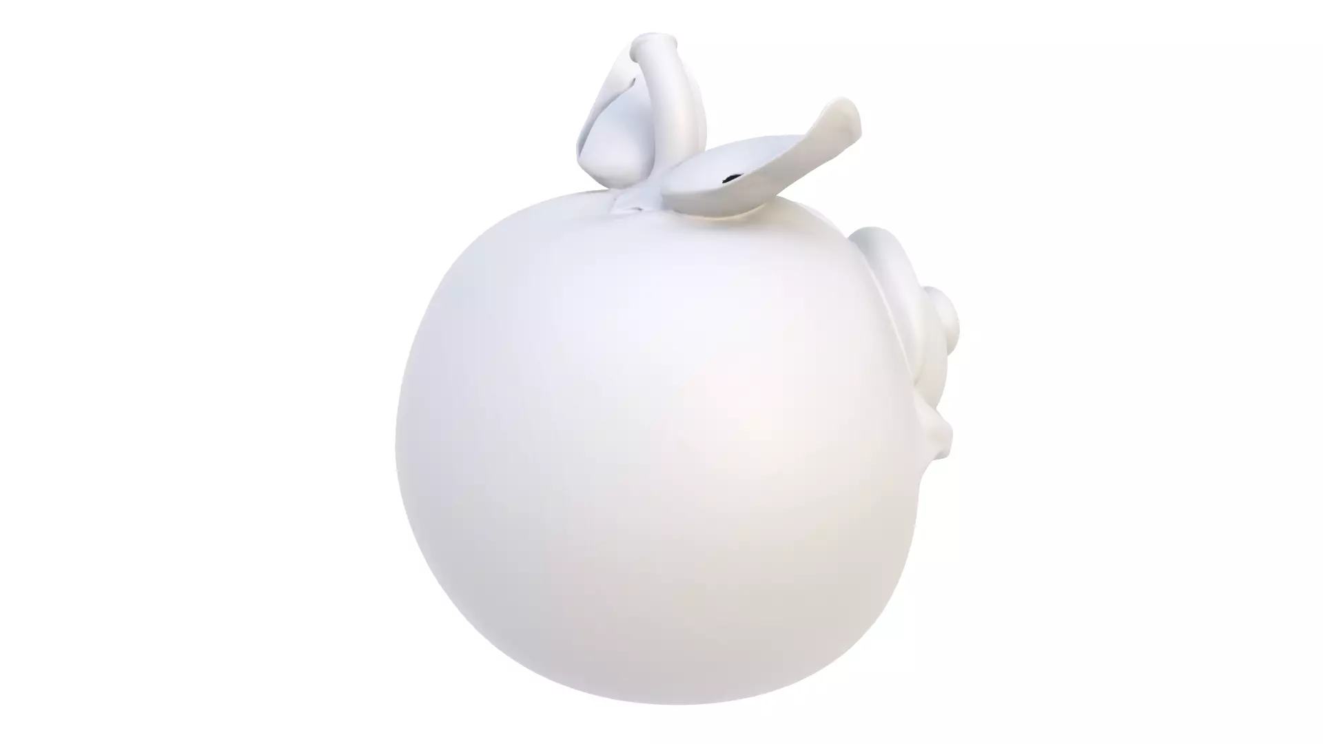 Smiling tomato 3D model_6