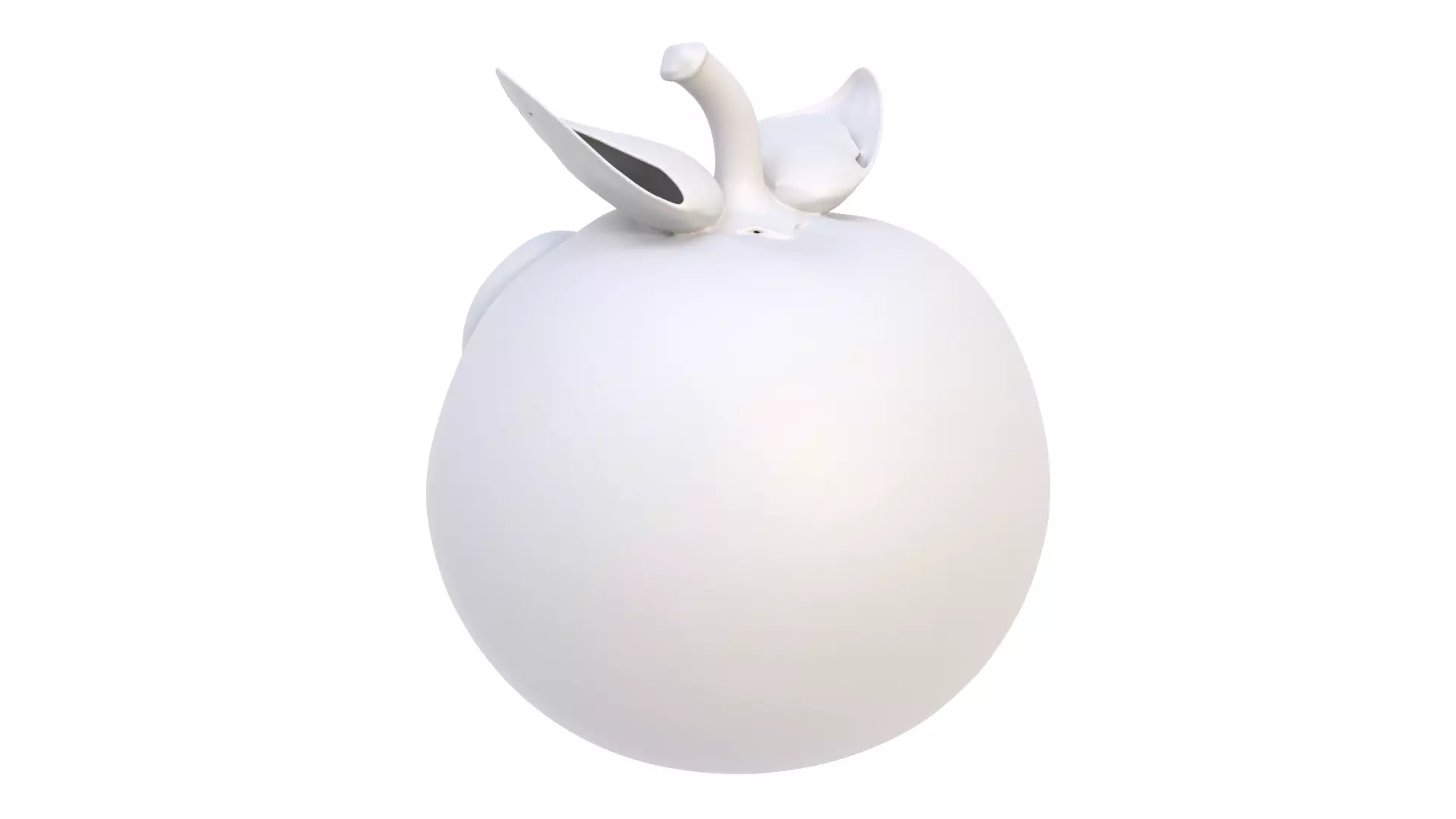Smiling tomato 3D model_4