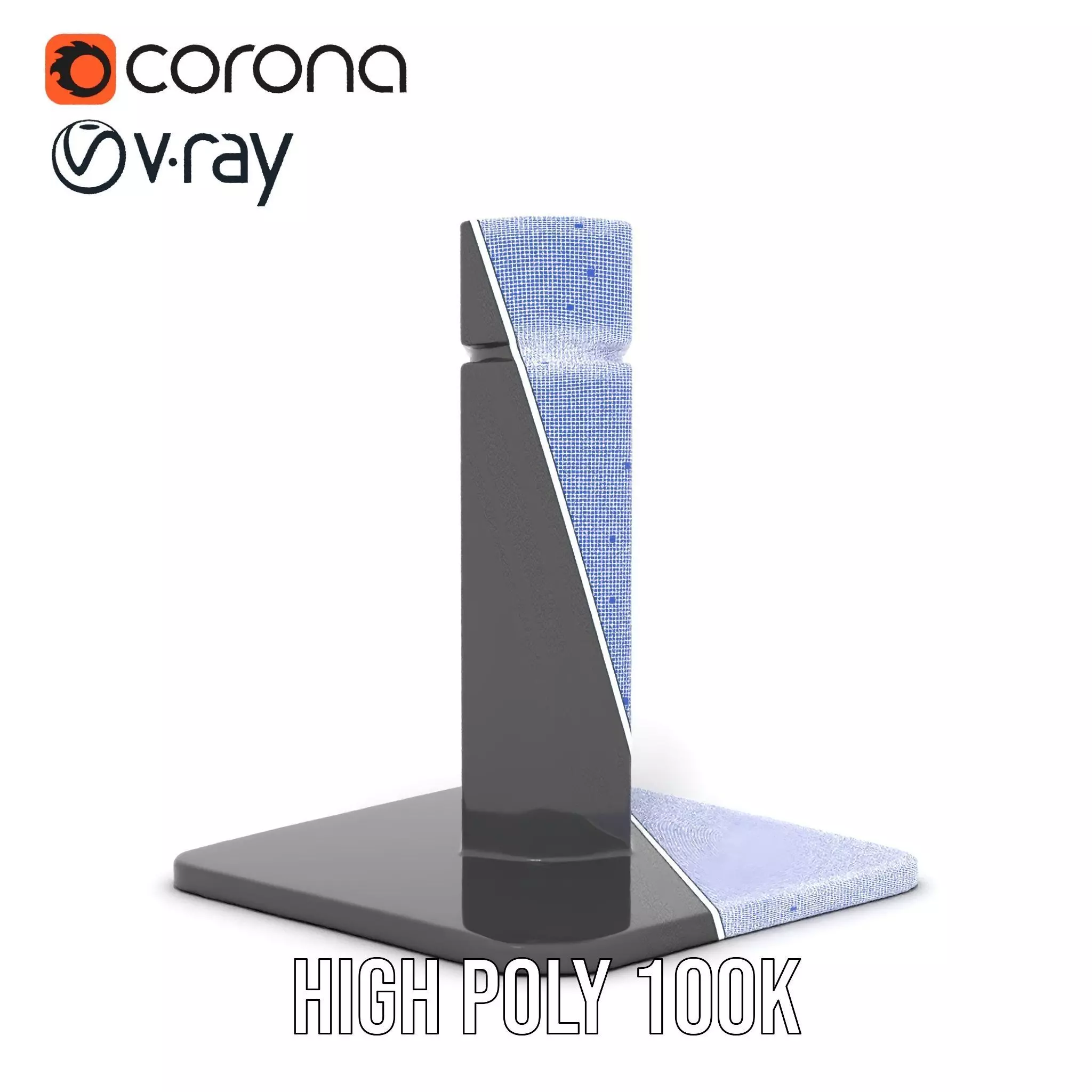 Matte Black Faucet model pack Low-poly 3D model_29