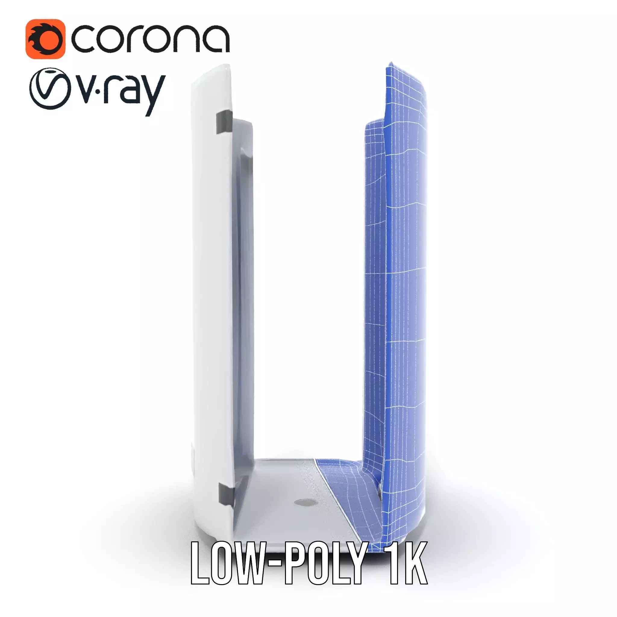 Elegant Glass Shower model pack Low-poly 3D model_21