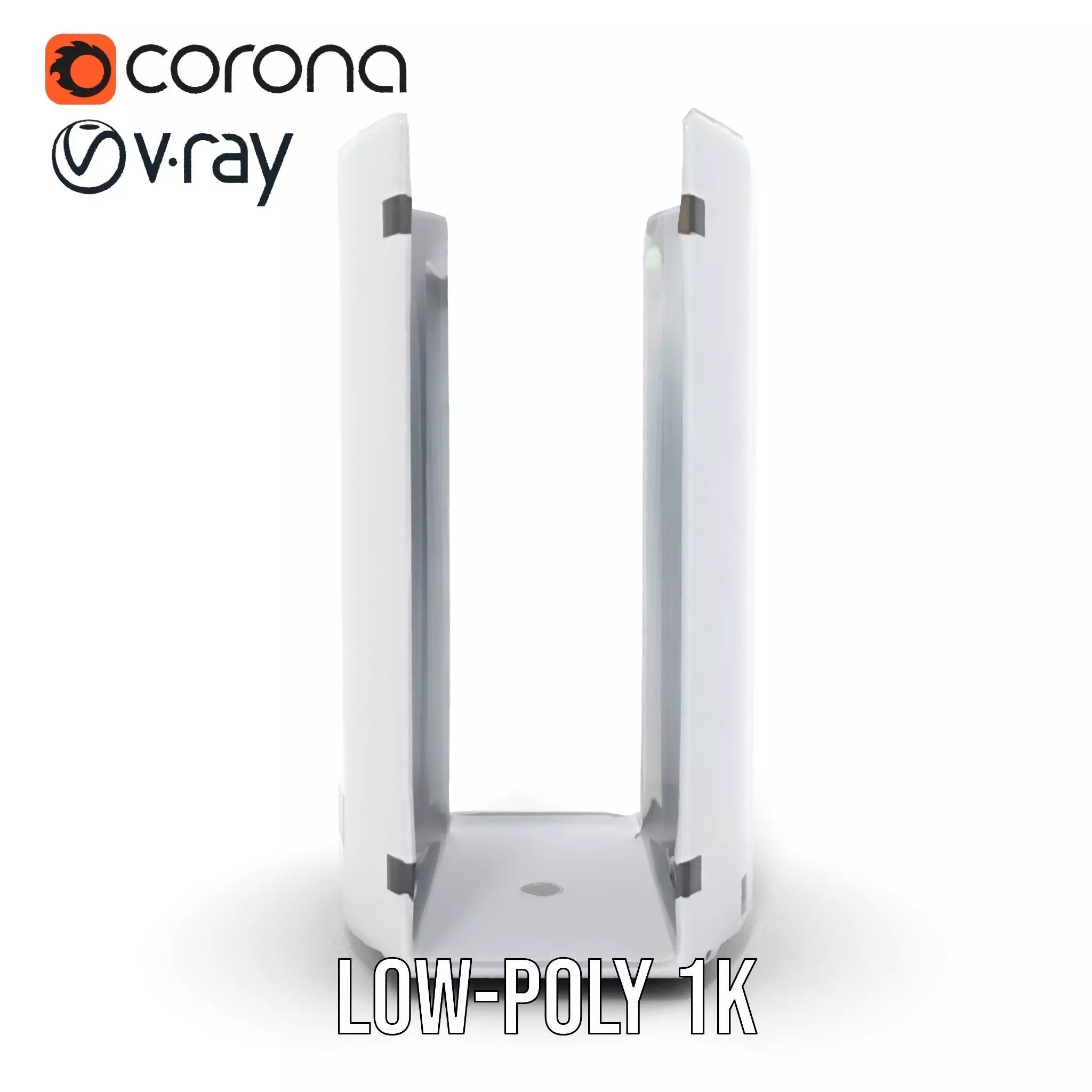 Elegant Glass Shower model pack Low-poly 3D model_12