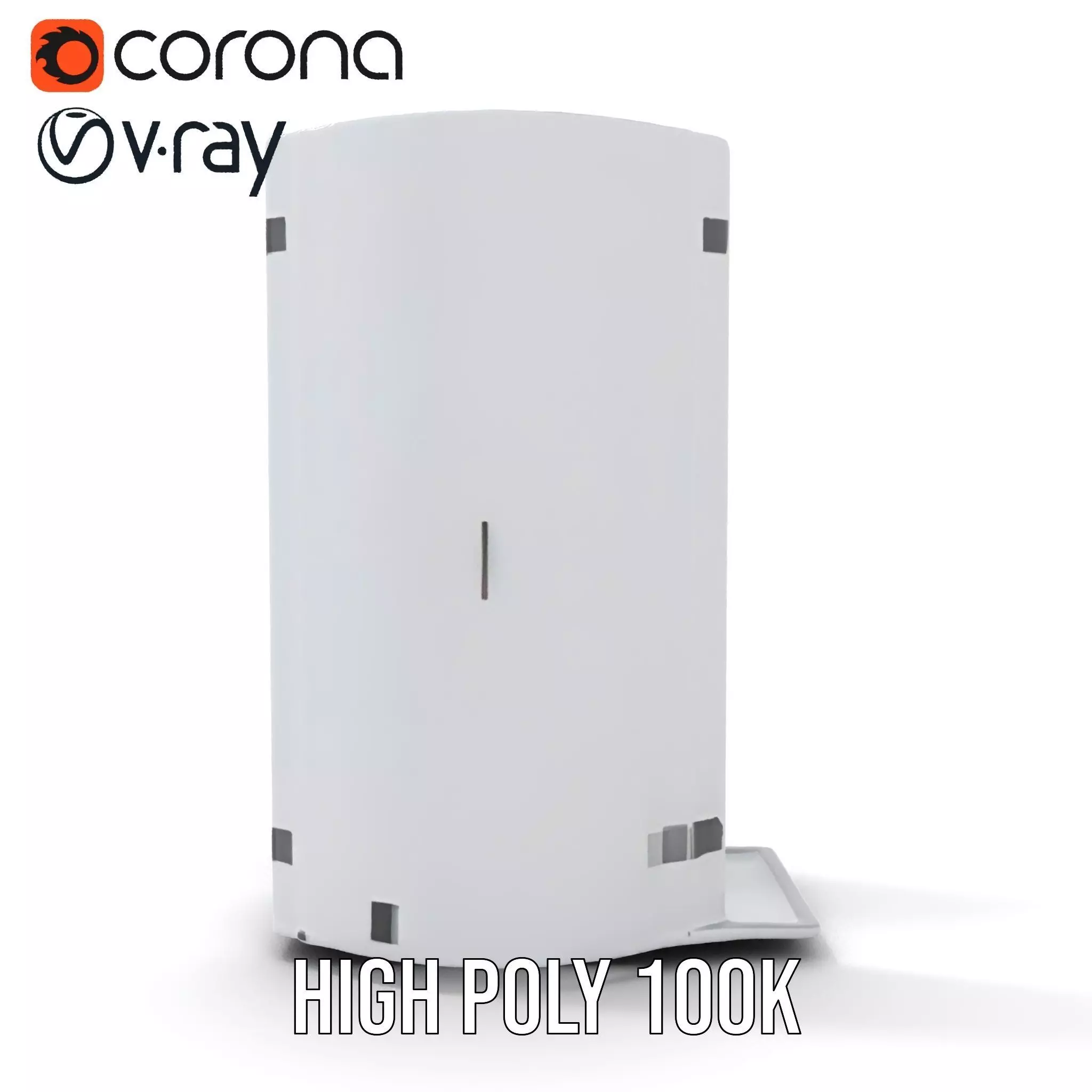 Elegant Glass Shower model pack Low-poly 3D model_25