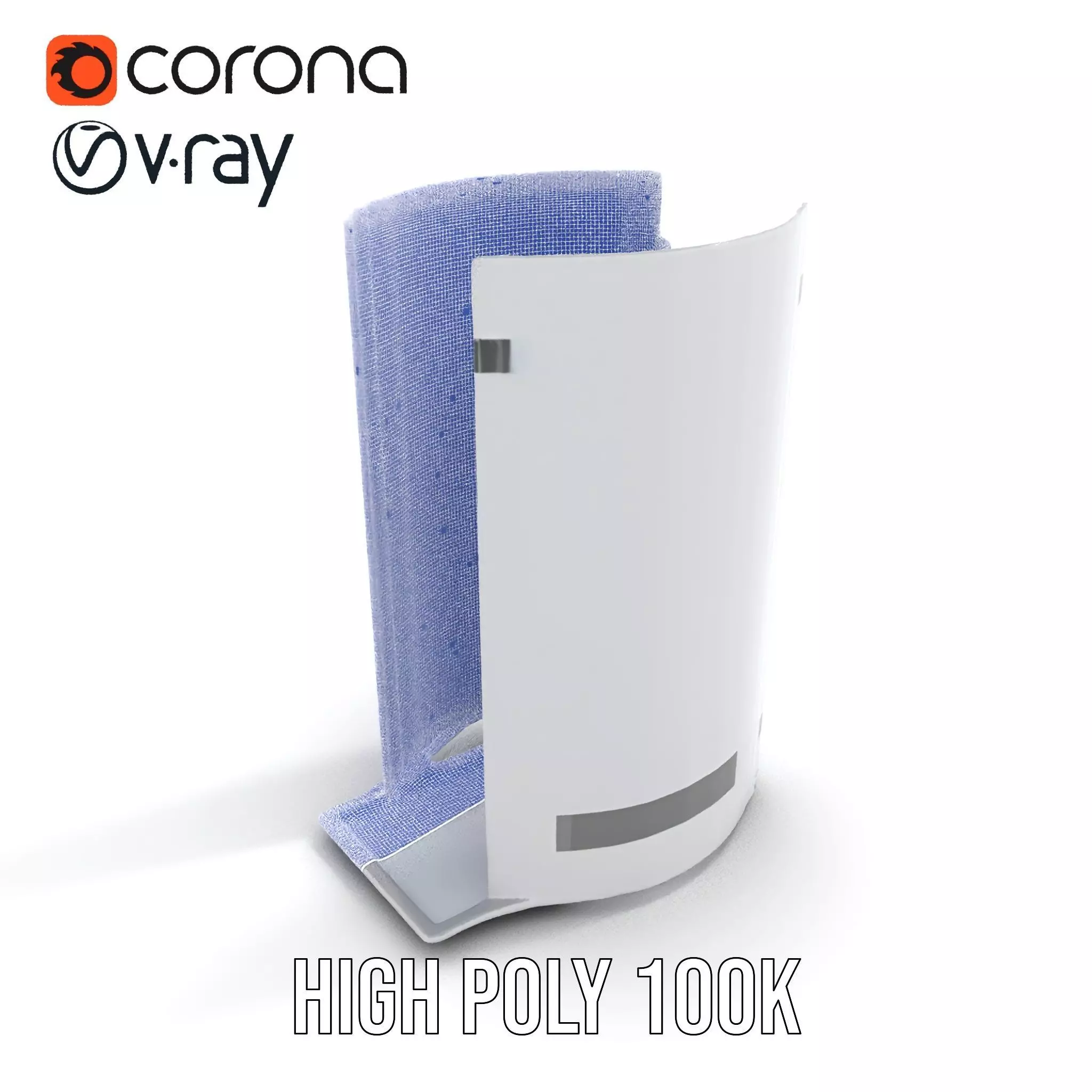 Elegant Glass Shower model pack Low-poly 3D model_31