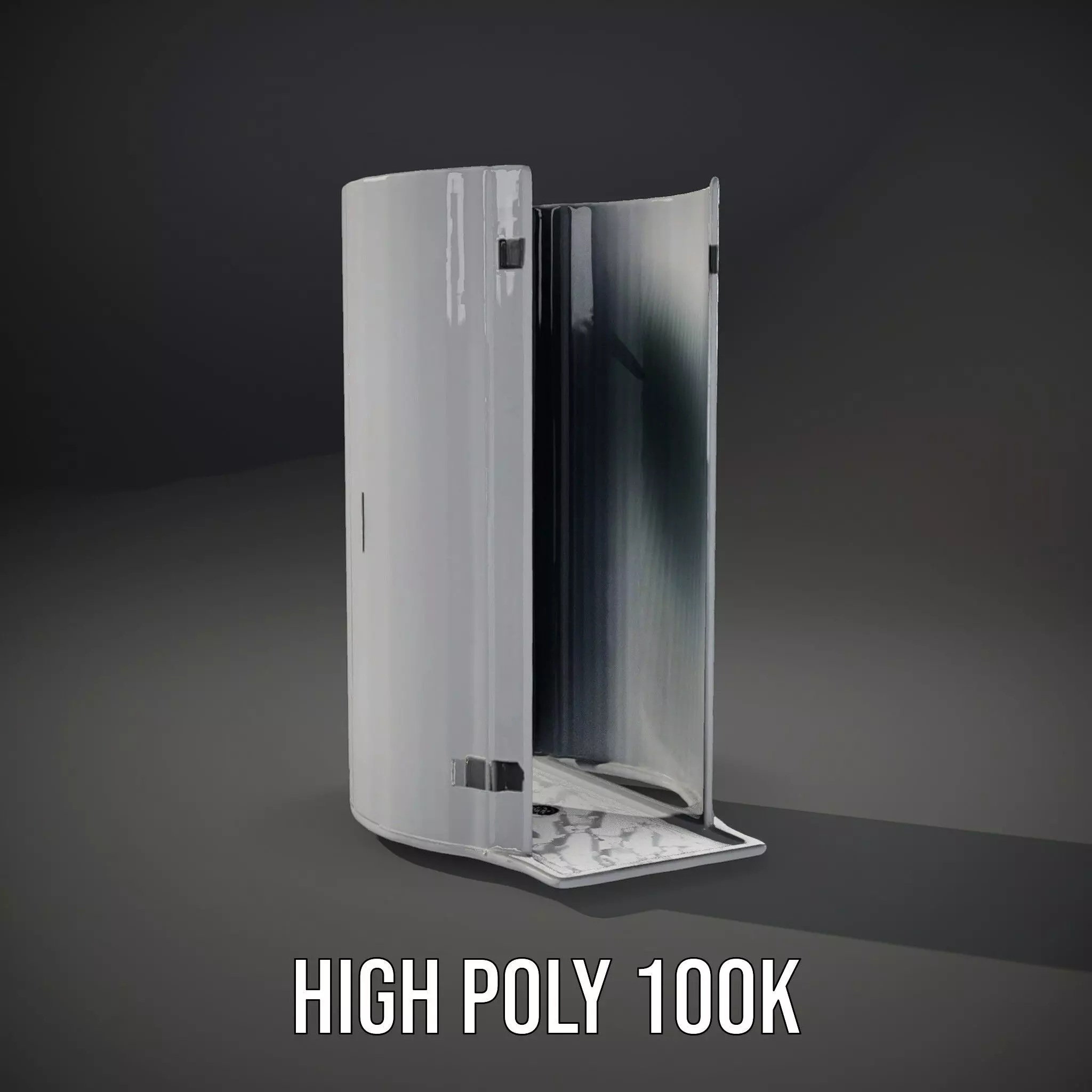 Elegant Glass Shower model pack Low-poly 3D model_8