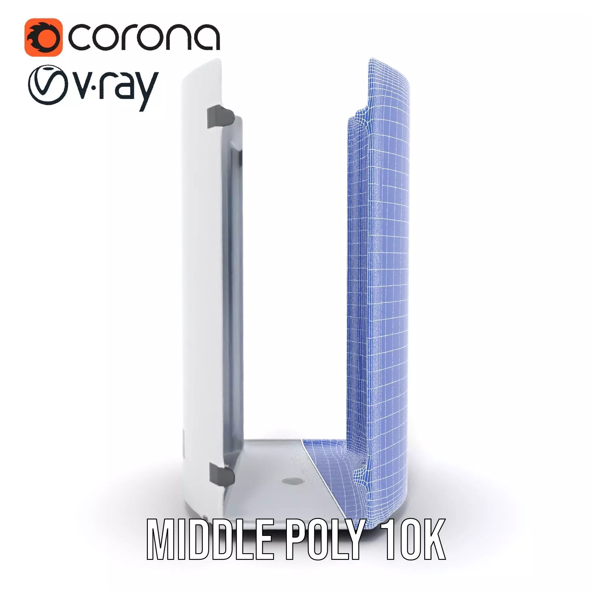 Elegant Glass Shower model pack Low-poly 3D model_26