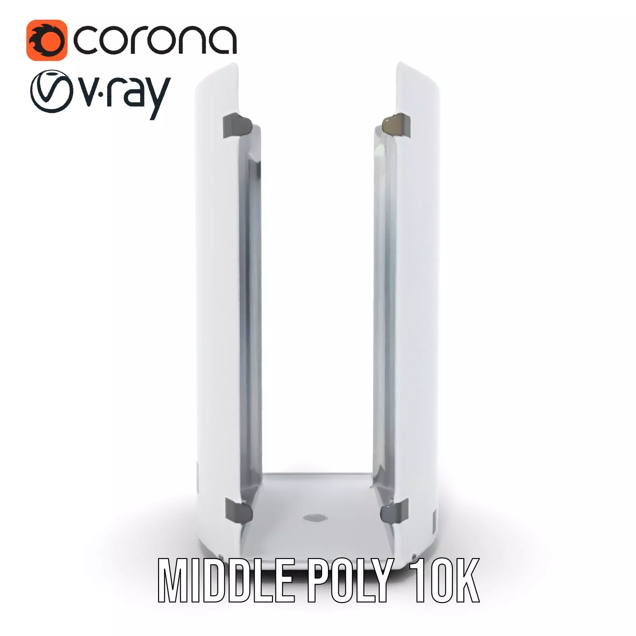 Elegant Glass Shower model pack Low-poly 3D model_6