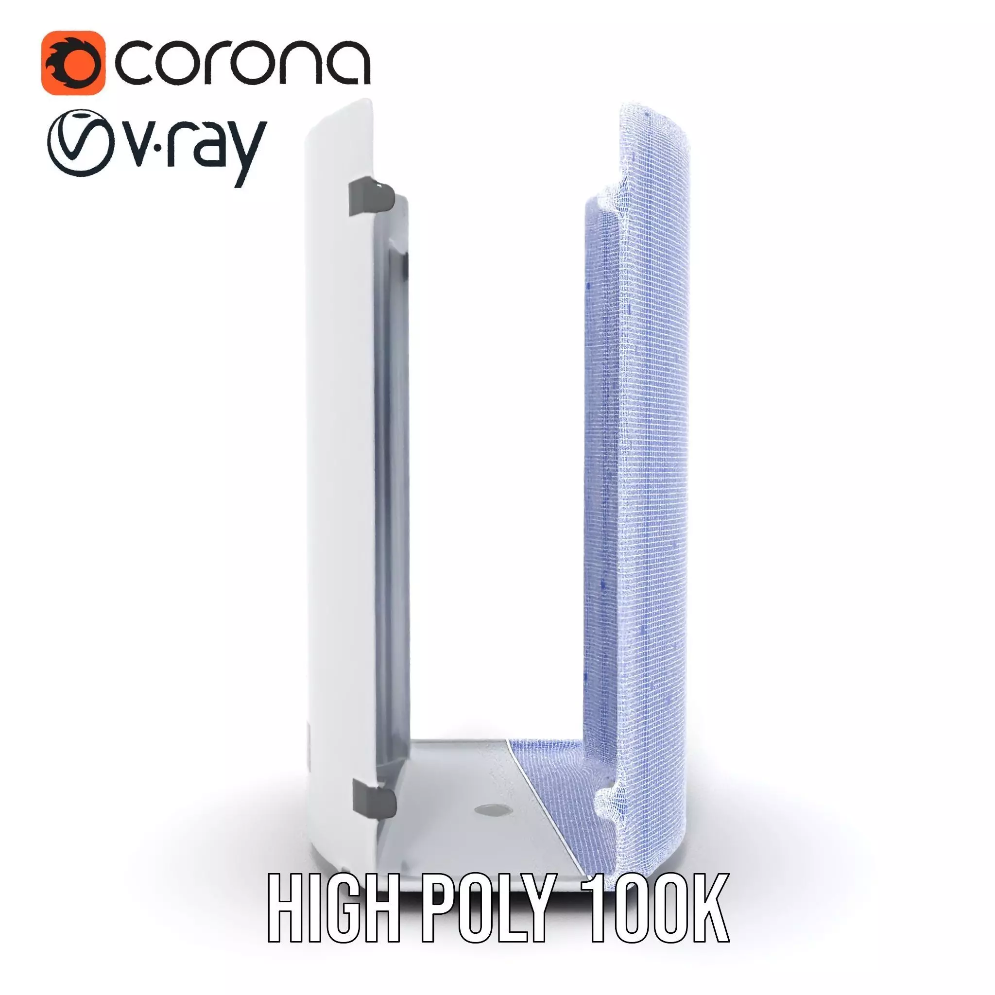 Elegant Glass Shower model pack Low-poly 3D model_32