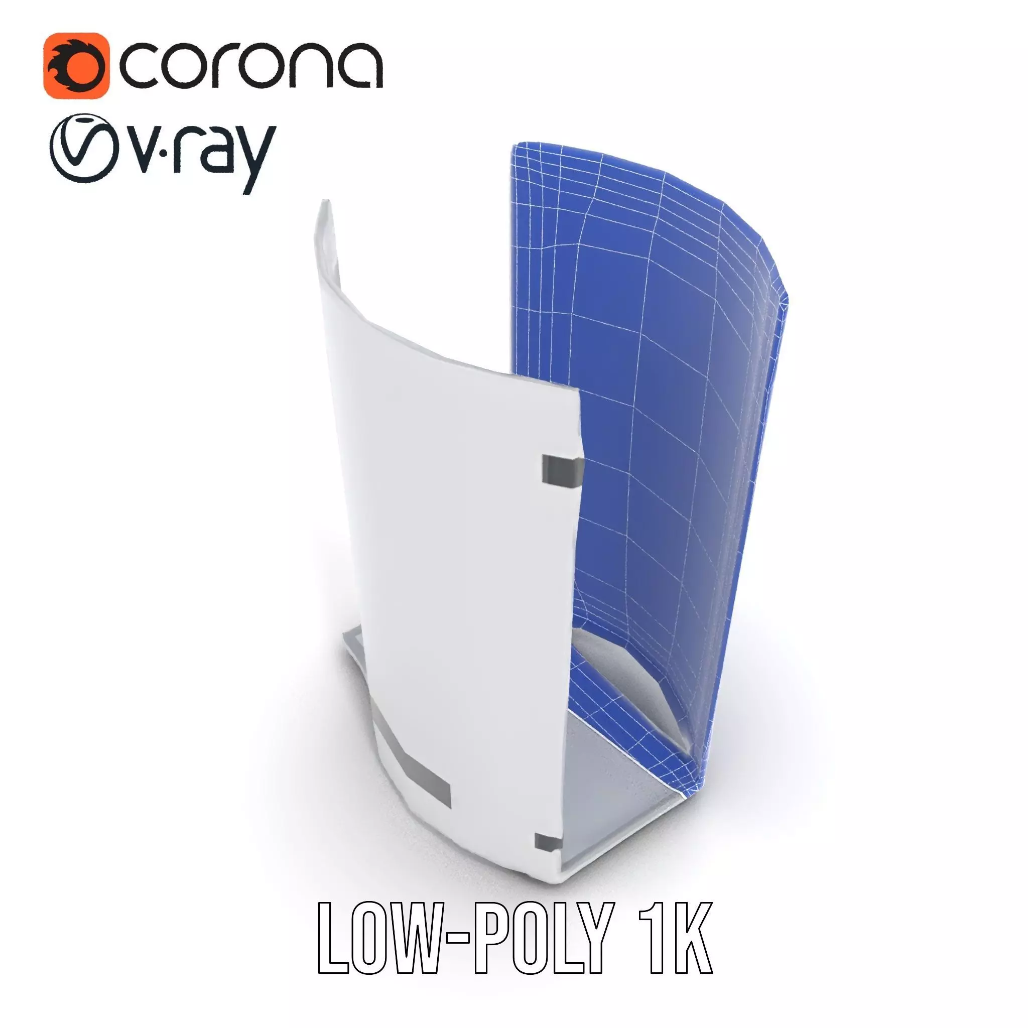 Elegant Glass Shower model pack Low-poly 3D model_27