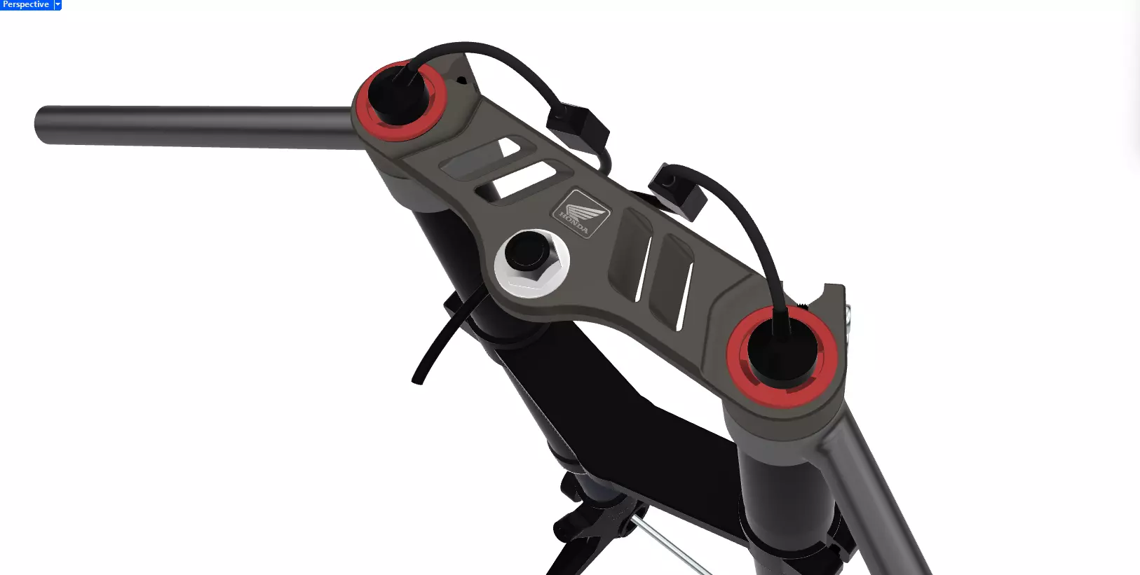 FORK FRONT SUSPENSION ELECTRONIC 3D model_0