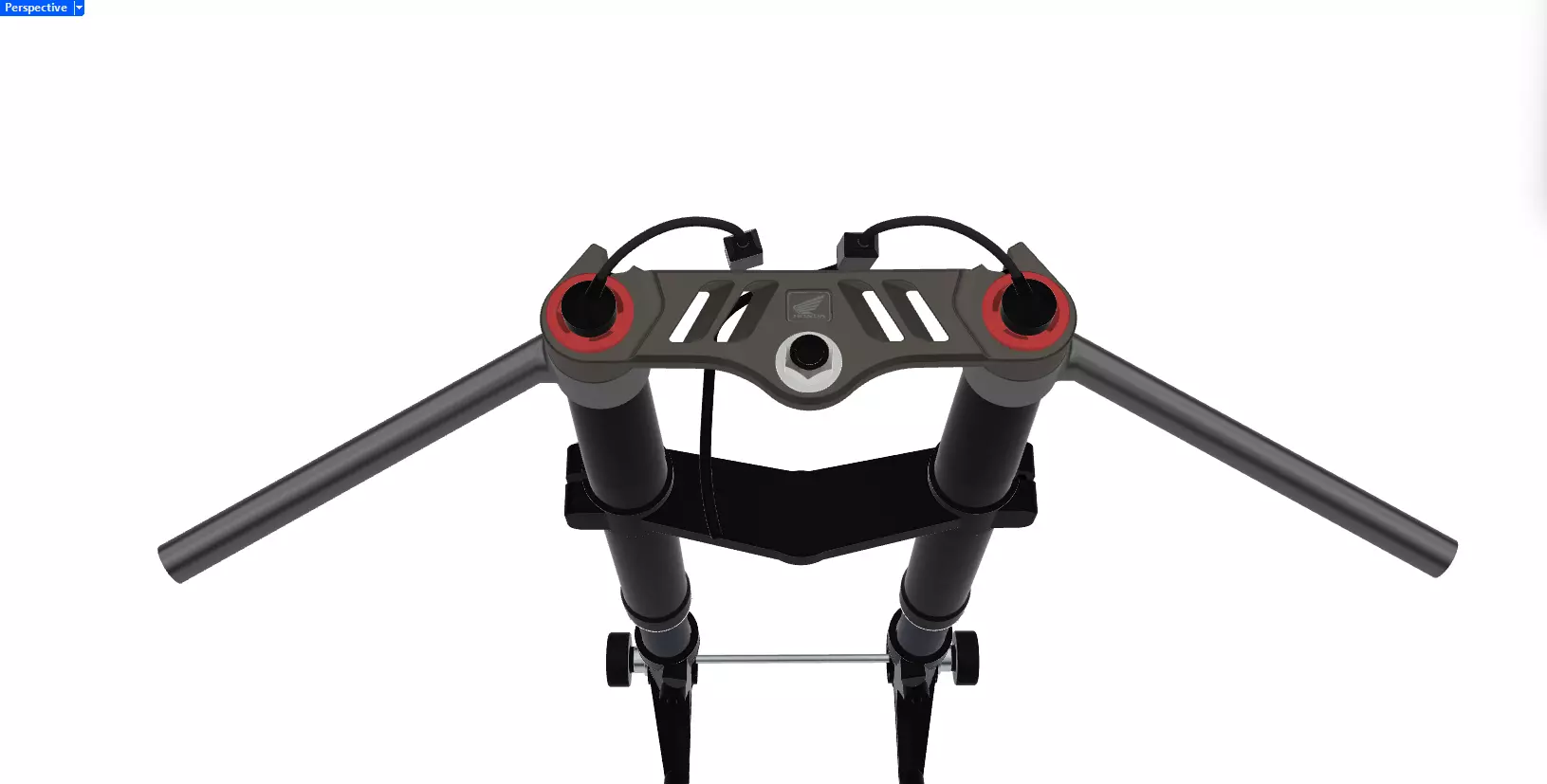 FORK FRONT SUSPENSION ELECTRONIC 3D model_1