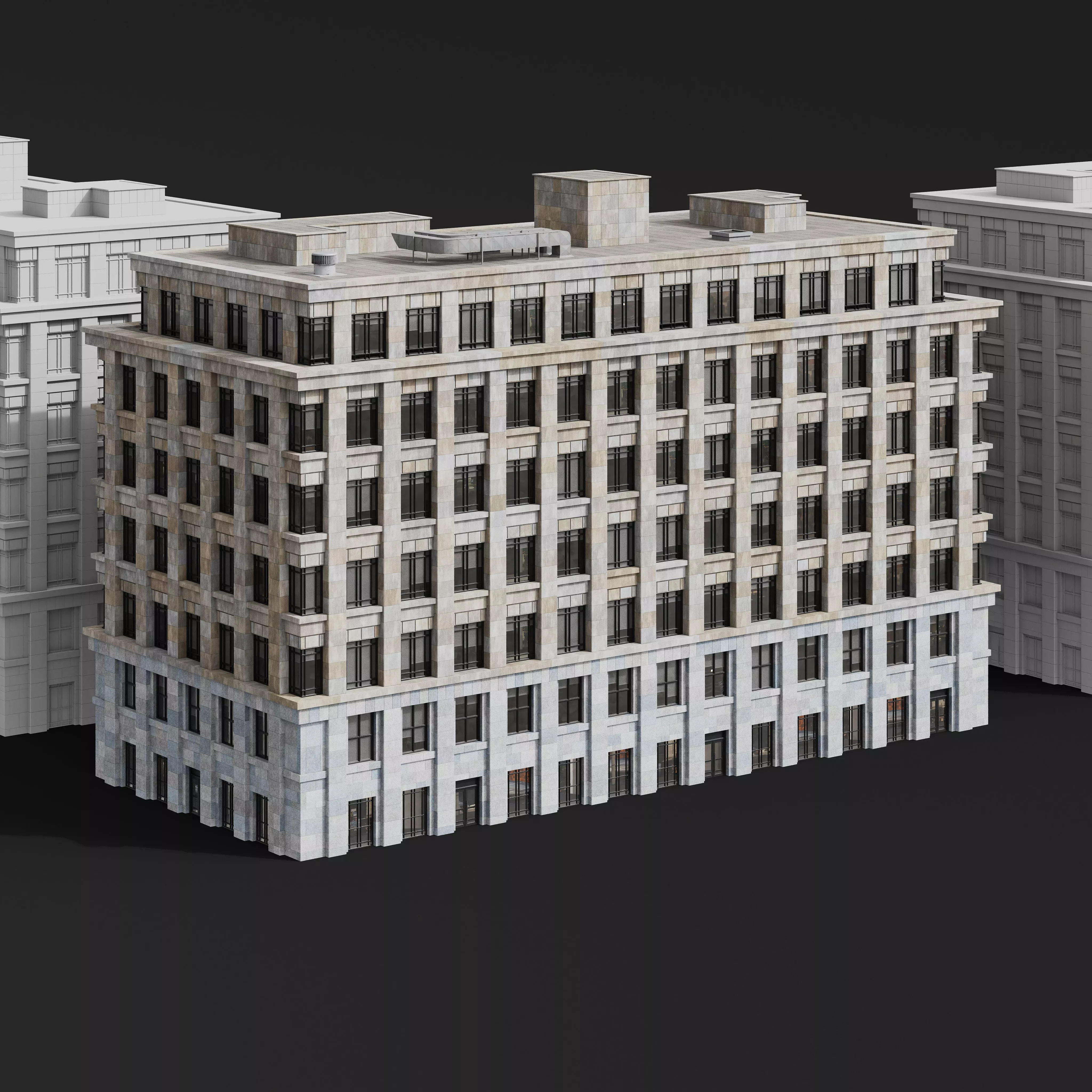 Archmodels vol 304 -  medium-sized modern city buildings 3D model_27