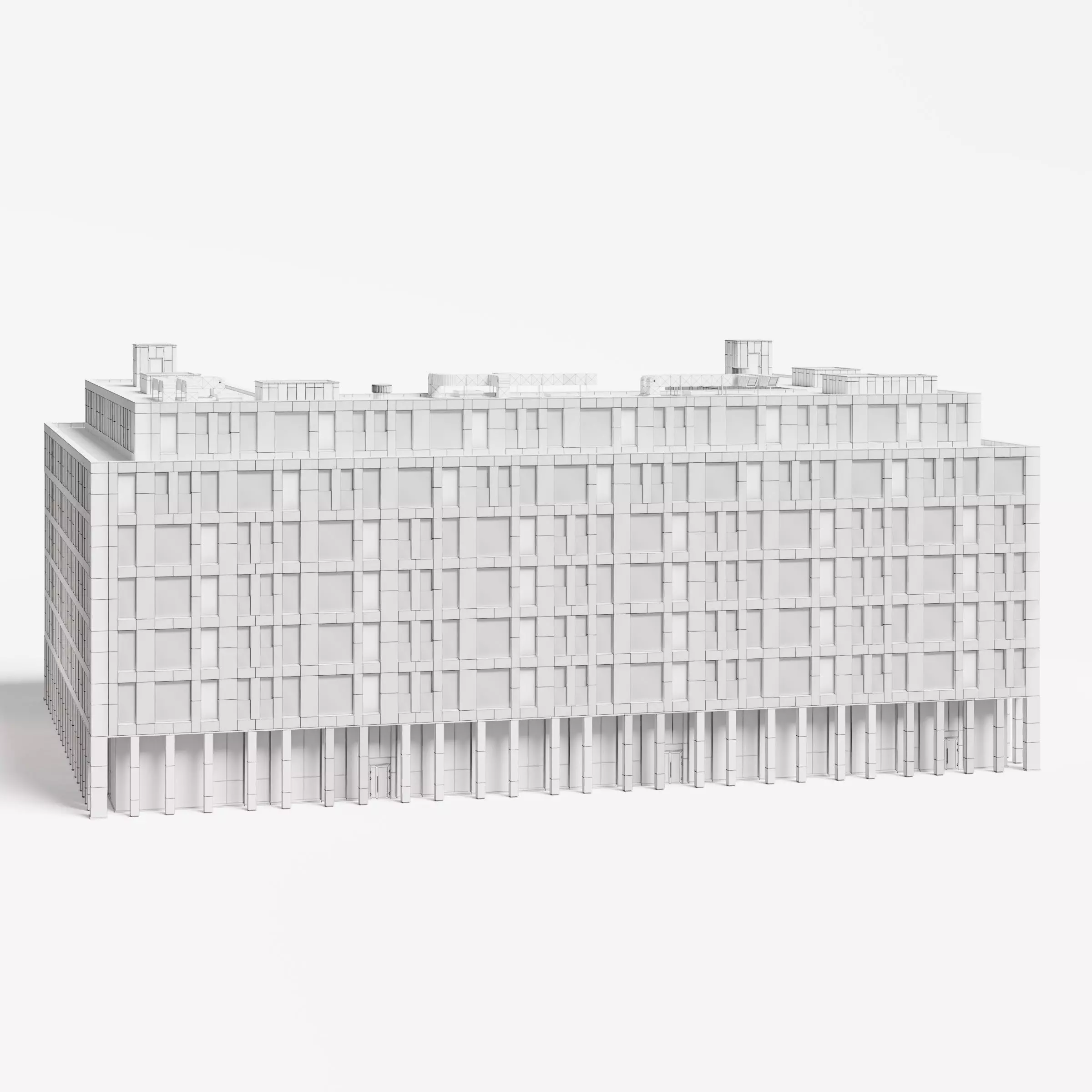 Archmodels vol 304 -  medium-sized modern city buildings 3D model_45