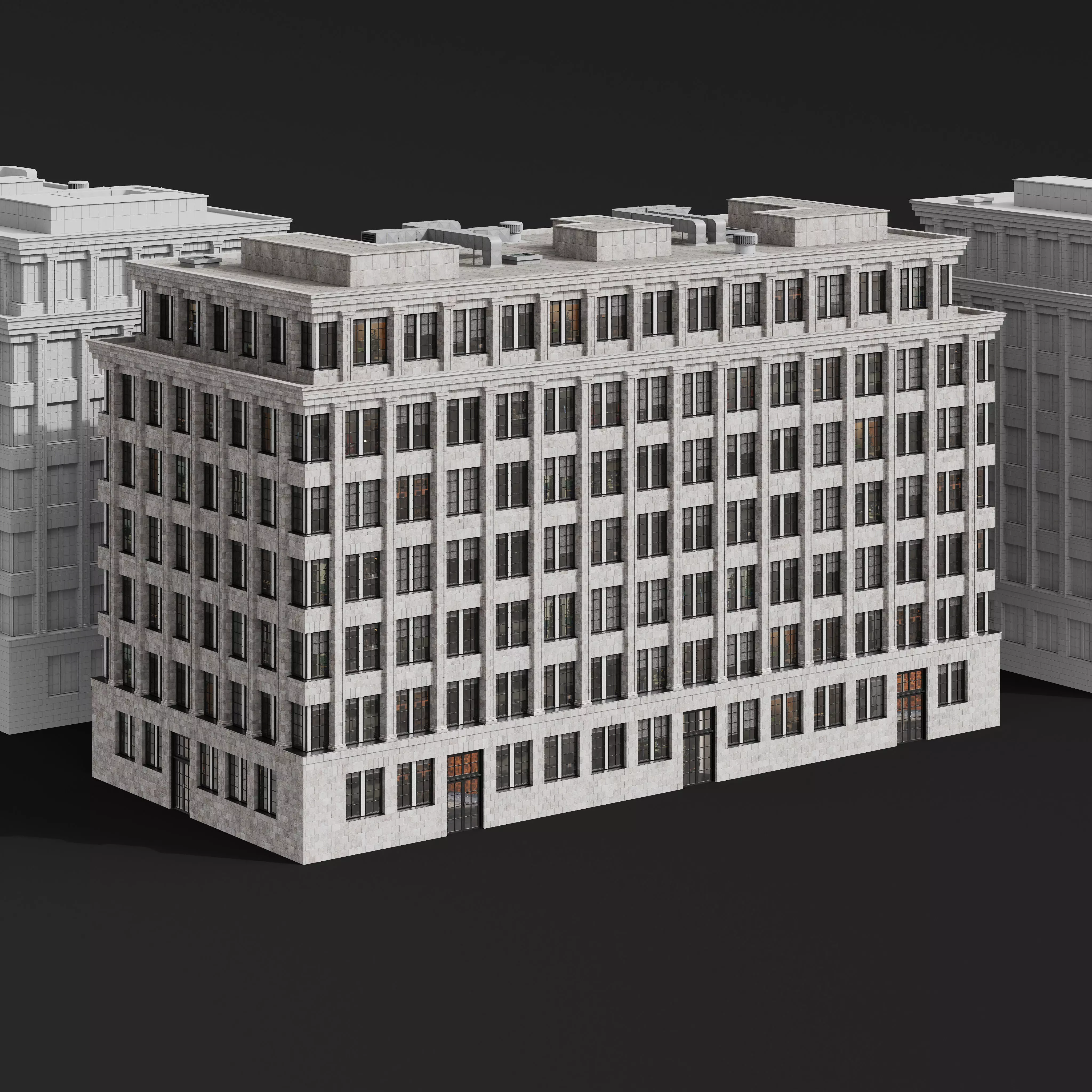 Archmodels vol 304 -  medium-sized modern city buildings 3D model_29