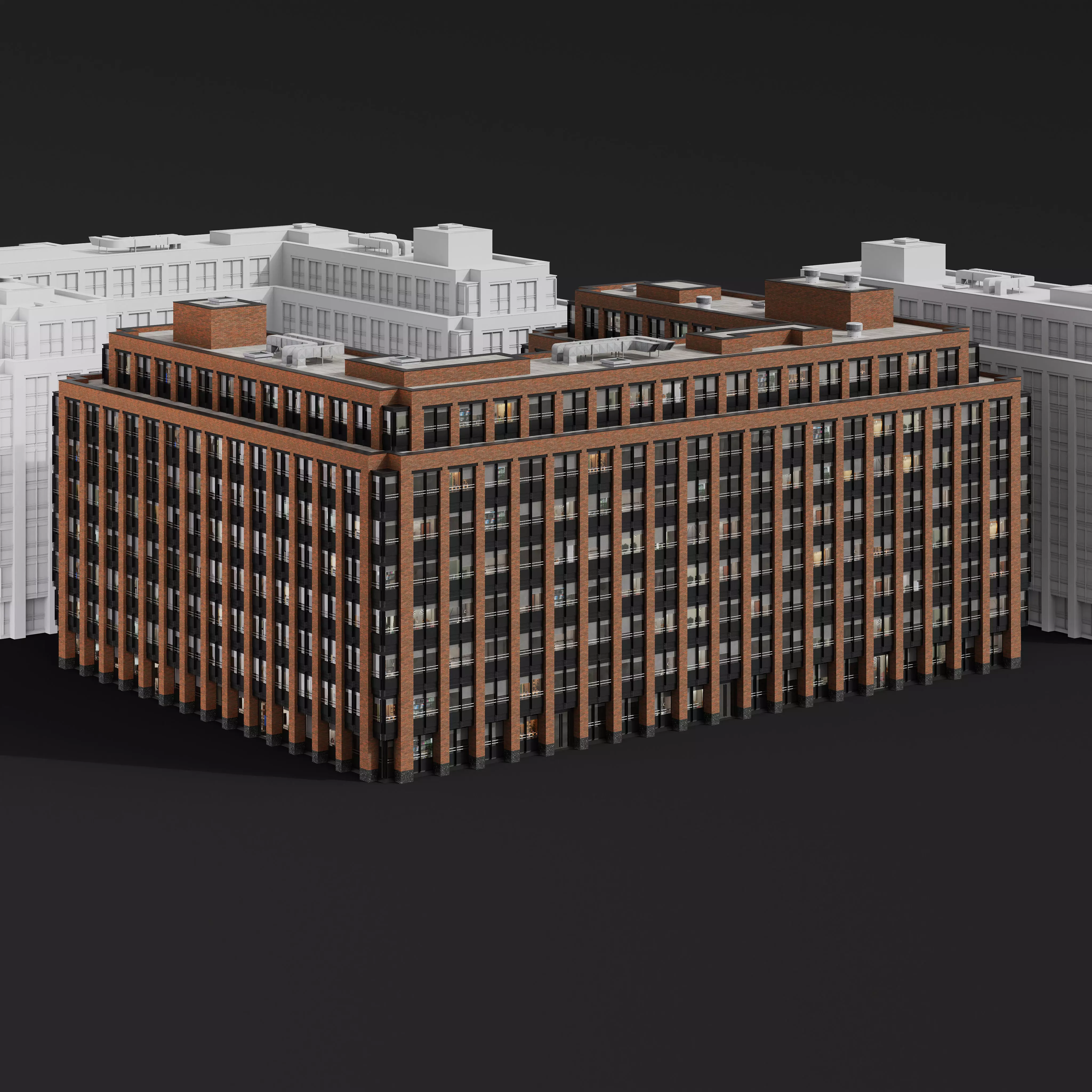 Archmodels vol 304 -  medium-sized modern city buildings 3D model_20