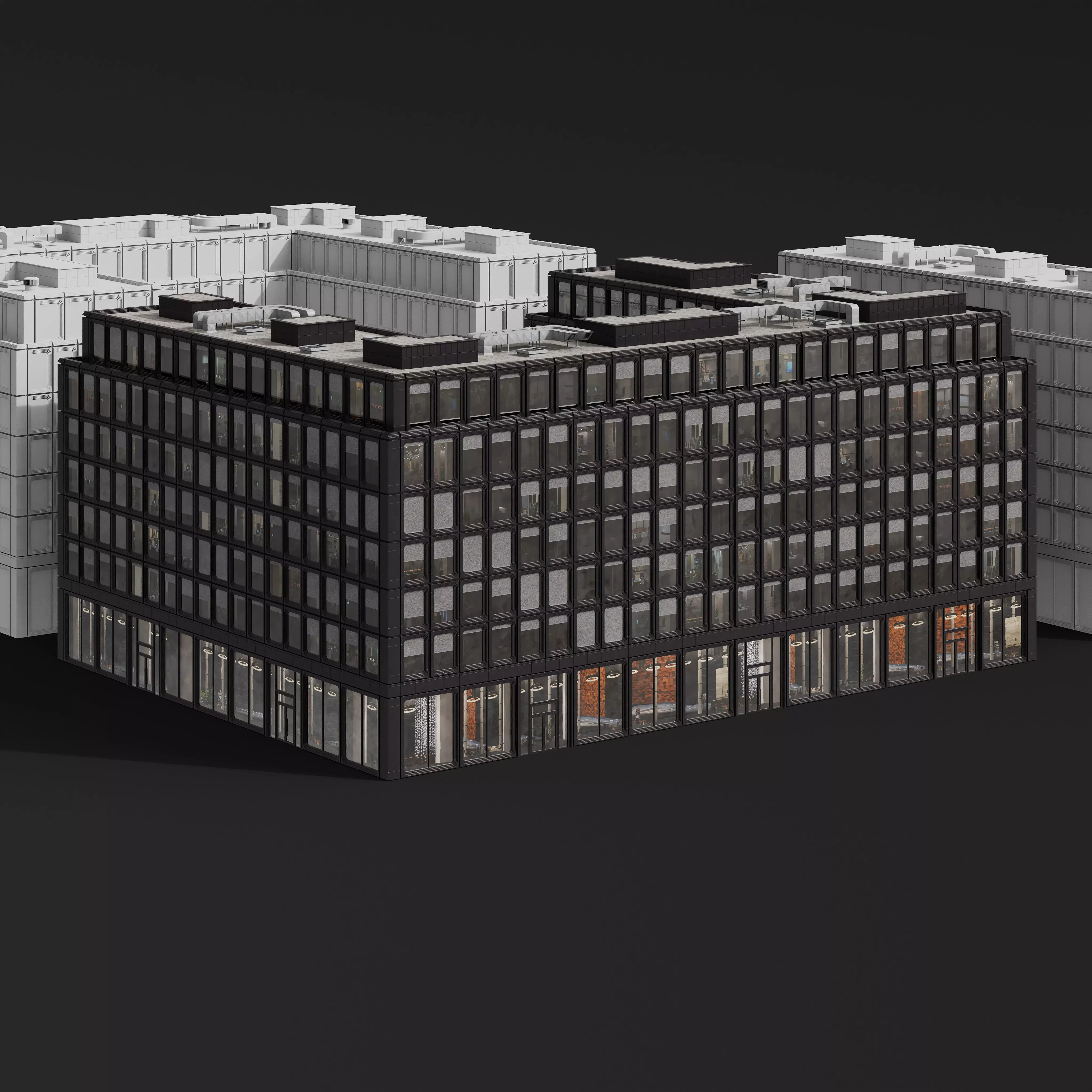 Archmodels vol 304 -  medium-sized modern city buildings 3D model_36
