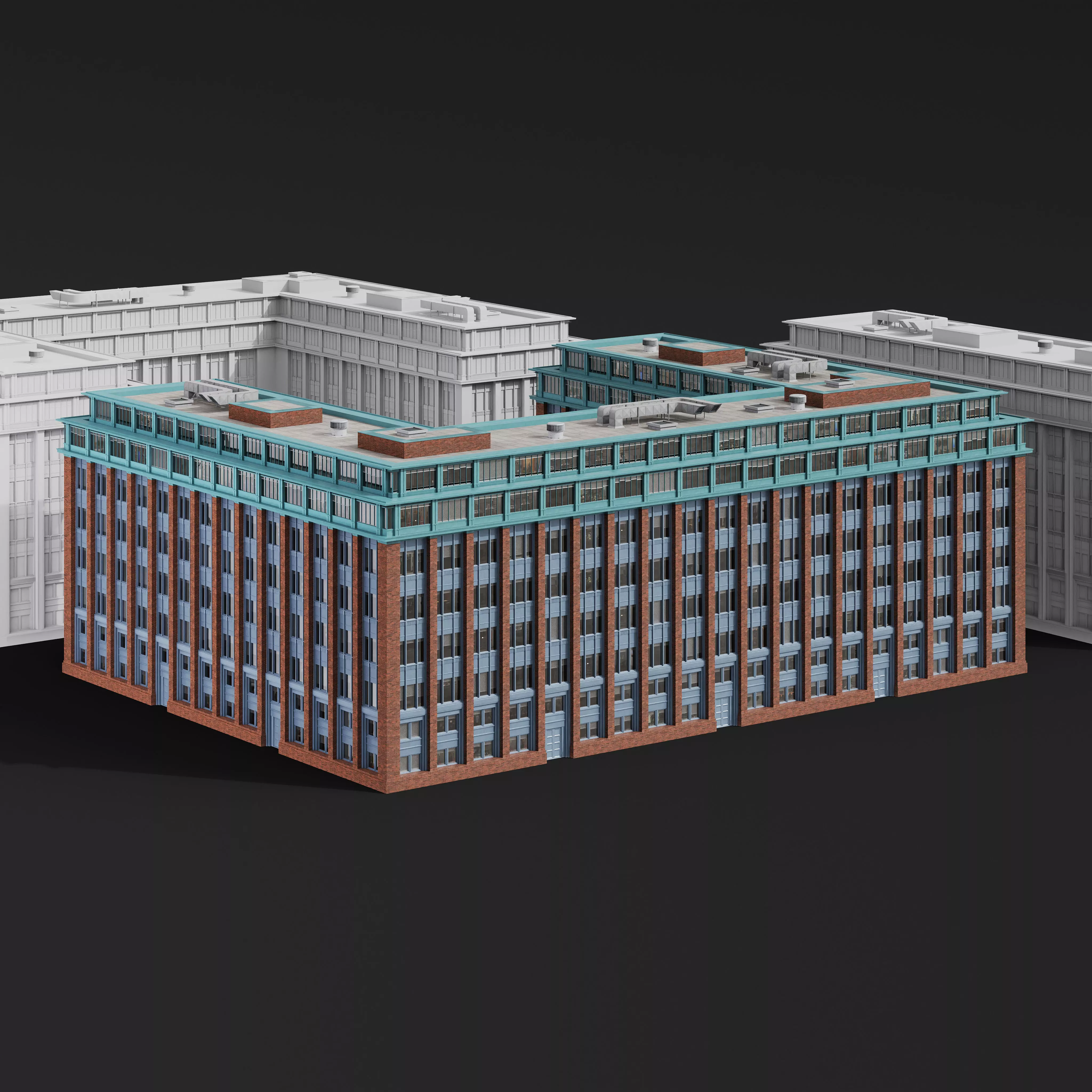 Archmodels vol 304 -  medium-sized modern city buildings 3D model_22
