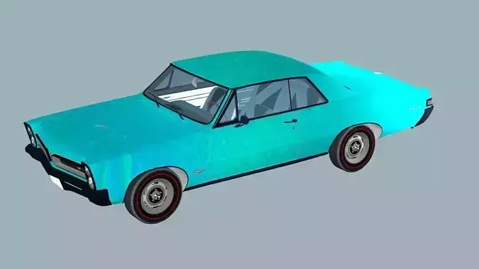 Pontiac LeMans 1965 3D Model