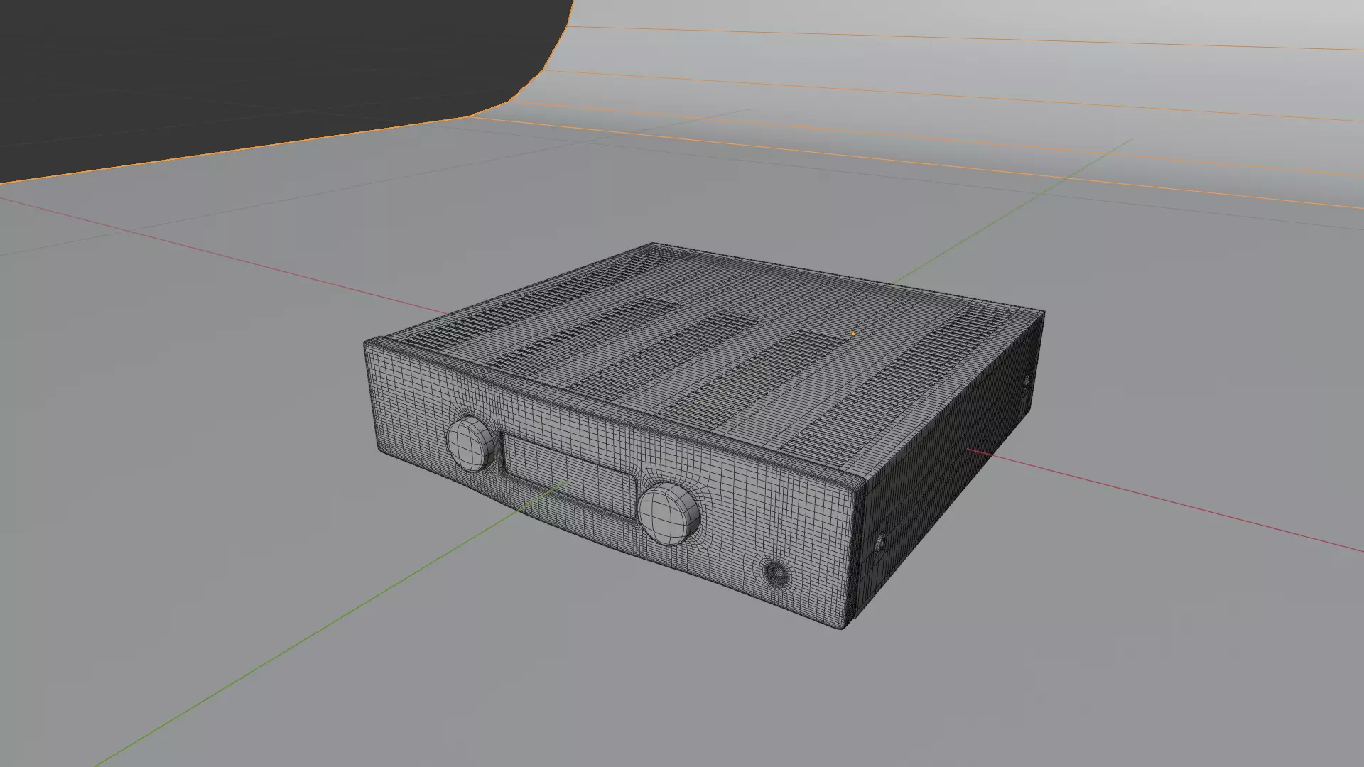 Integrated Stereo Amplifier HEGEL H190 3D model_6