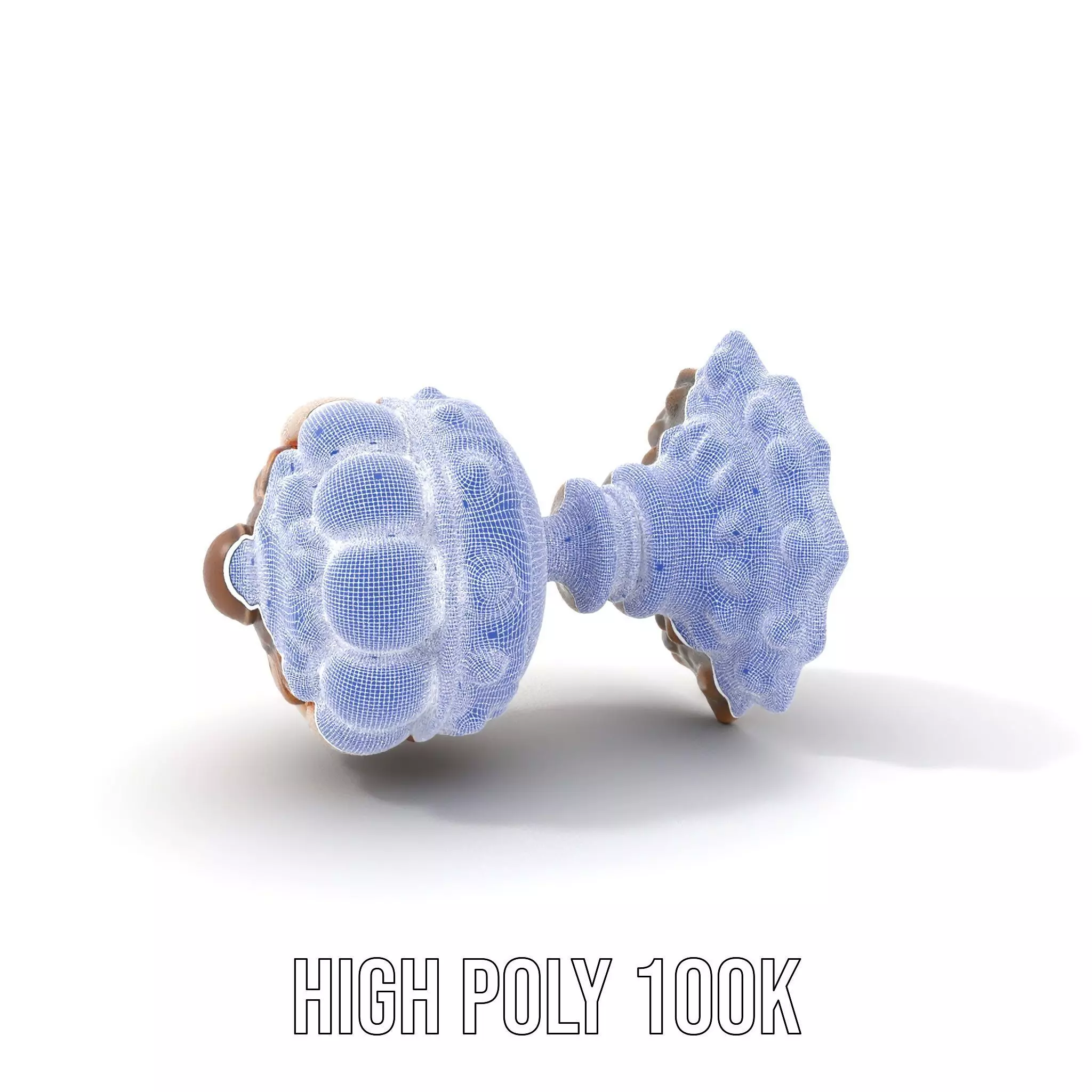 Ornate Gold Door Knob model pack Low-poly 3D model_4