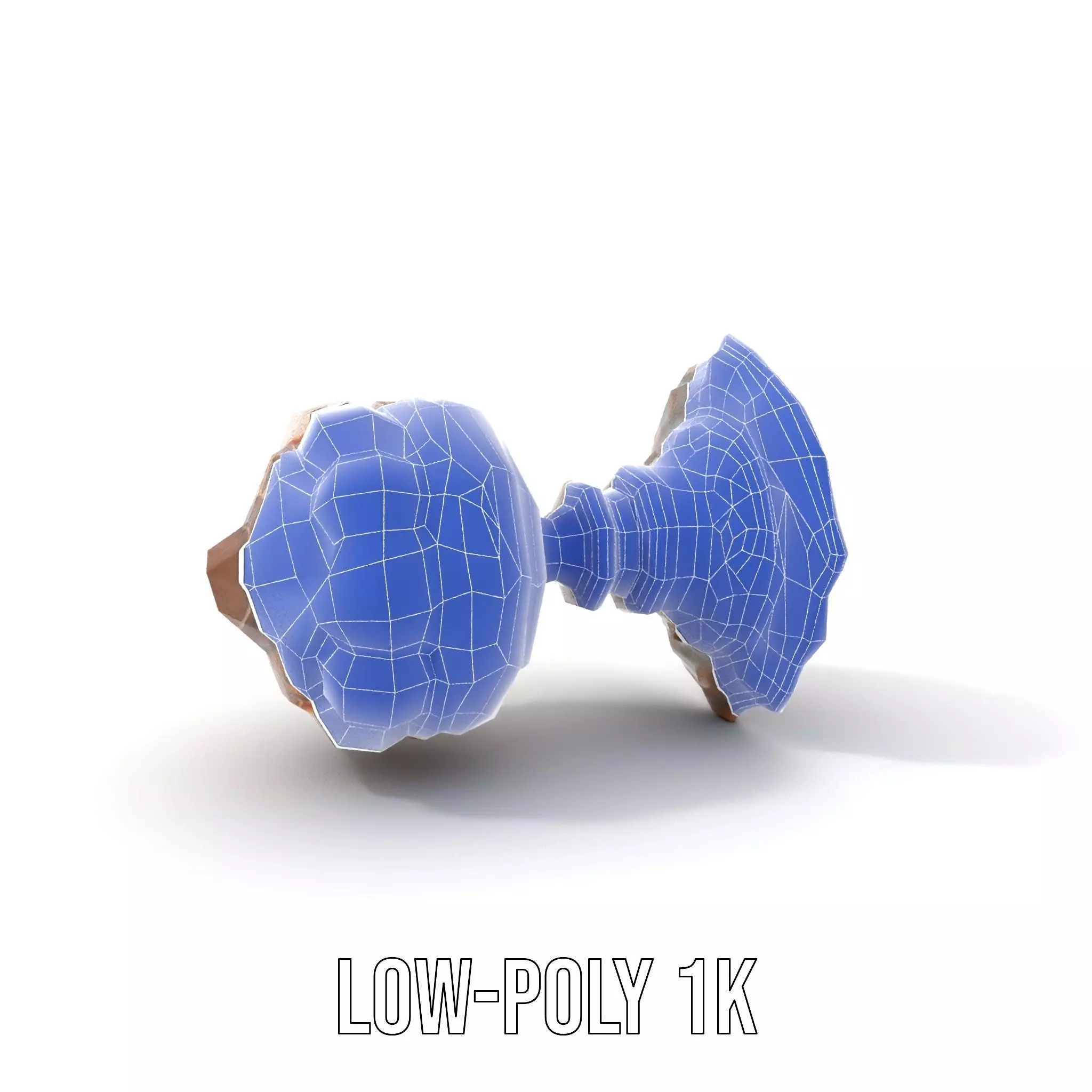 Ornate Gold Door Knob model pack Low-poly 3D model_23