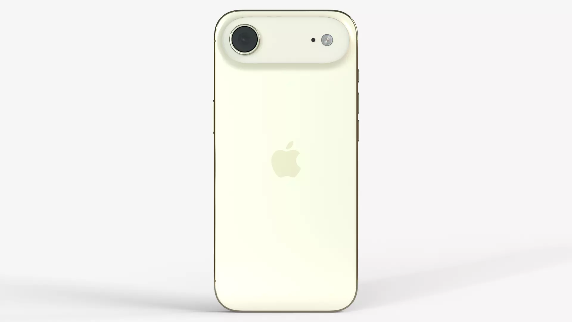 Apple Iphone Air 2025 Gold 3D model_3