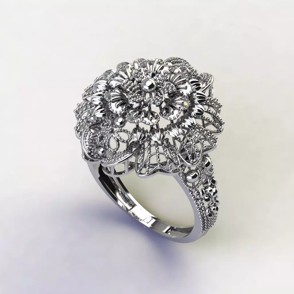 Rings 3D print model_1